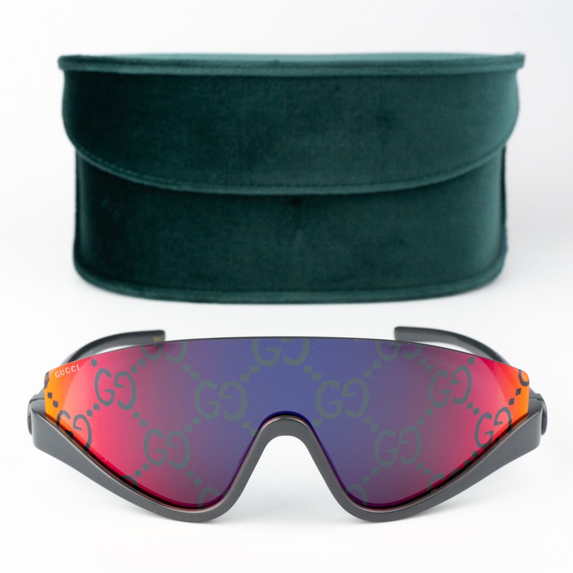 Gucci NEW Gucci GG1650S 009 Unisex Shield Mask Sunglasses Size ONE SIZE - 1 Thumbnail