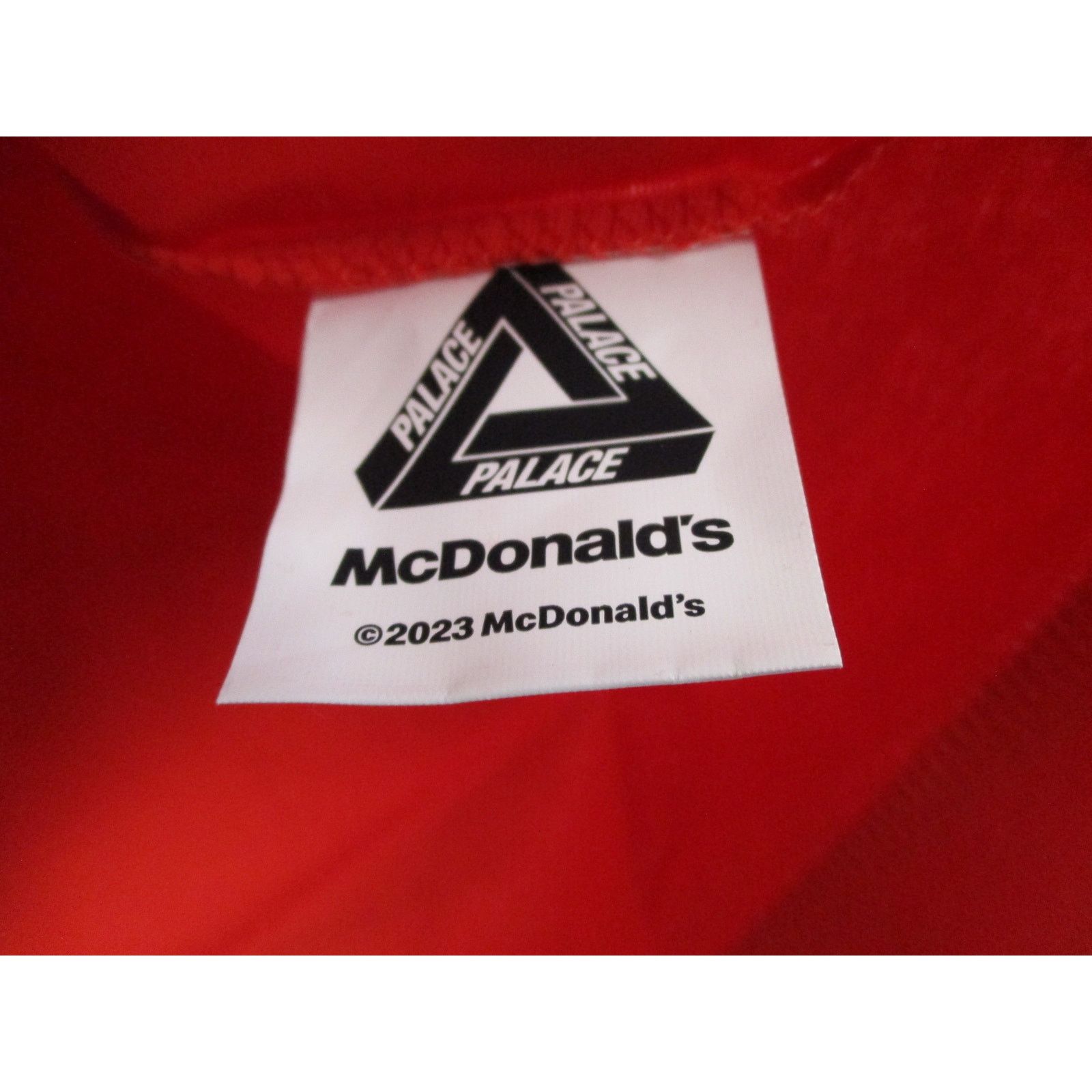 Palace Palace x McDonald's Logo T-Shirt – Red Large New 1282 Size US L / EU 52-54 / 3 - 5 Thumbnail