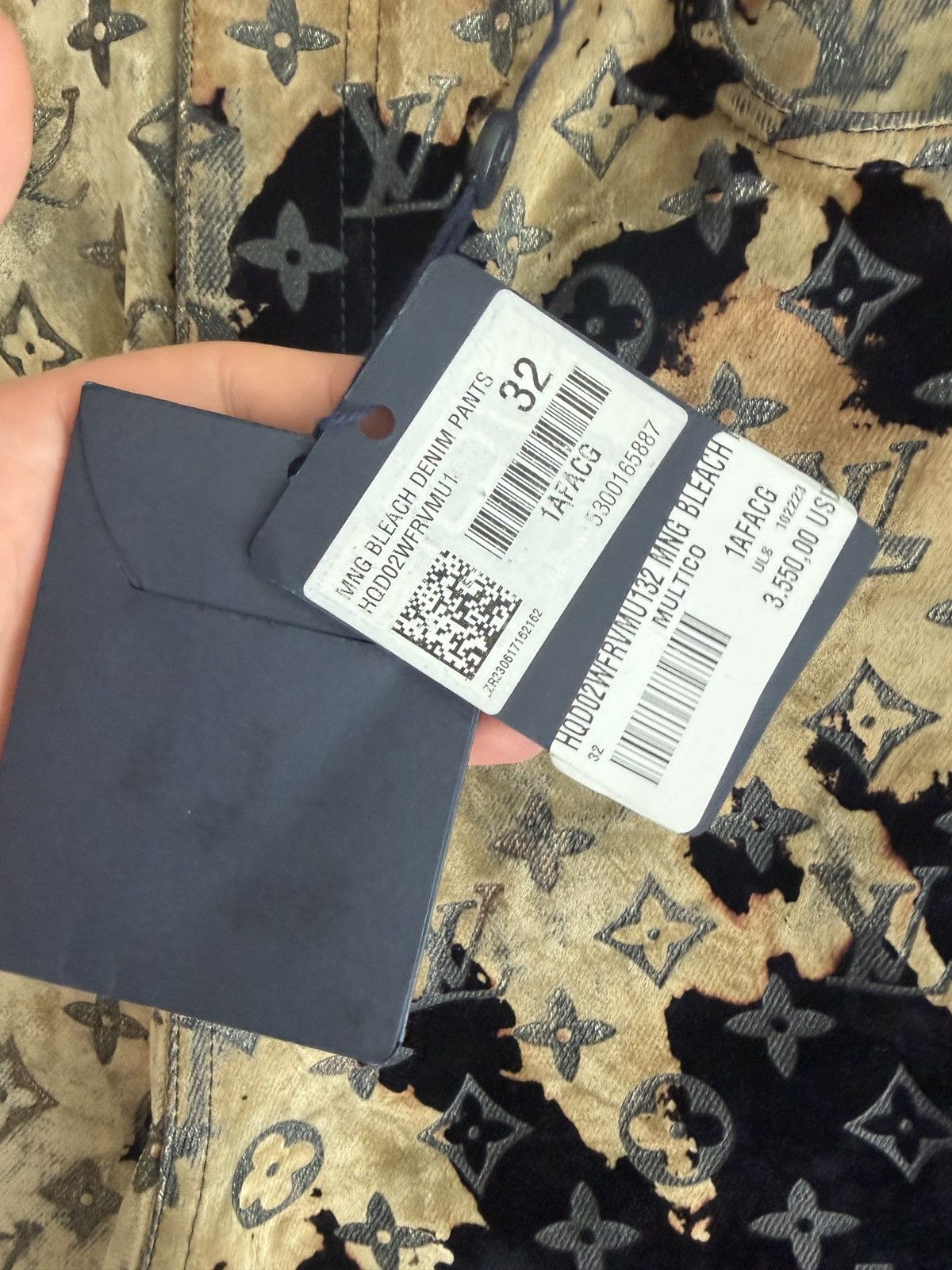 Louis Vuitton Louis Vuitton Faded Cloud Jeans Size US 32 / EU 48 - 3 Thumbnail