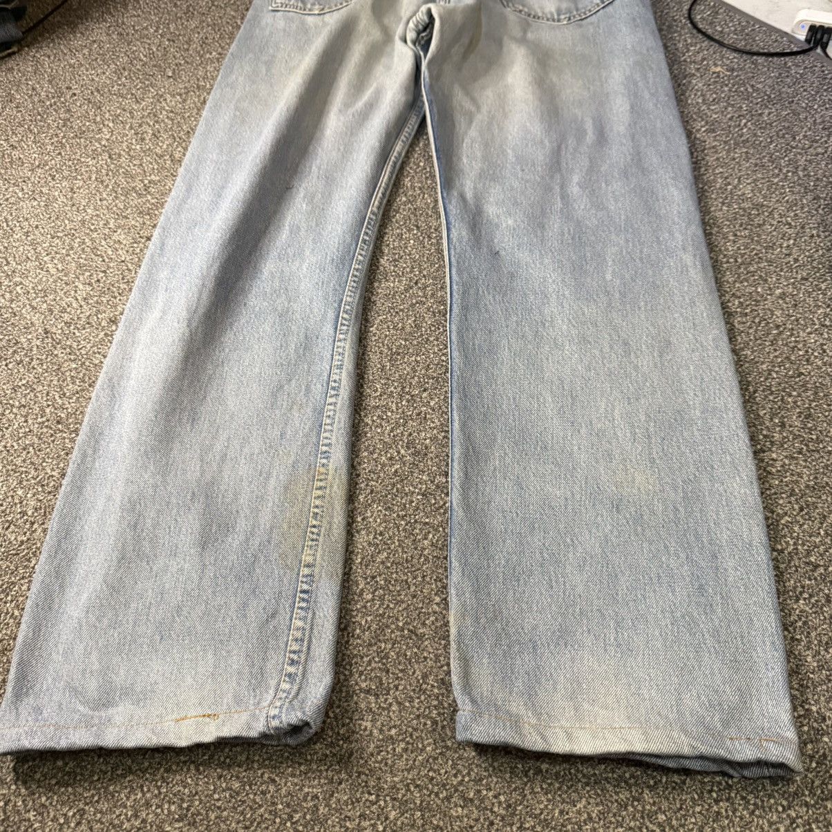 Vintage 90s Levis 501 Aging Faded Denim W36