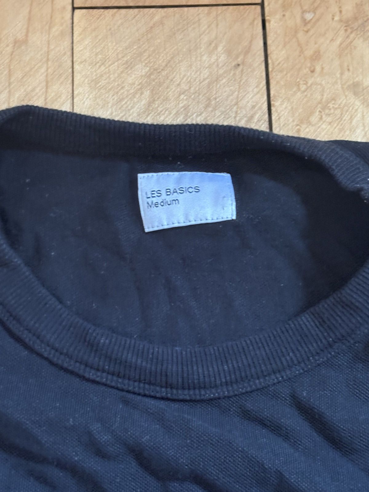 Les Basics Black/Navy Les Basics Polo Short Size US M / EU 48-50 / 2 - 2 Thumbnail