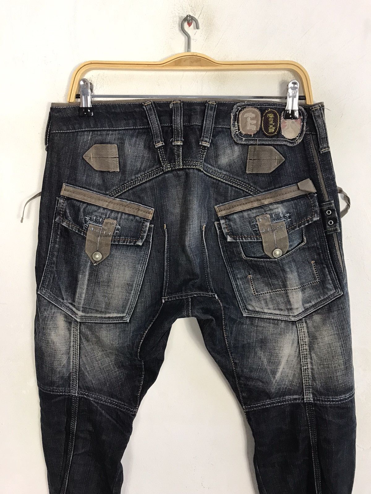 Marithe + Francois Girbaud Le Jeade Marithe Francois Girbaud Bondage Punk Skinny Size 30" / US 8 / IT 44 - 4 Thumbnail