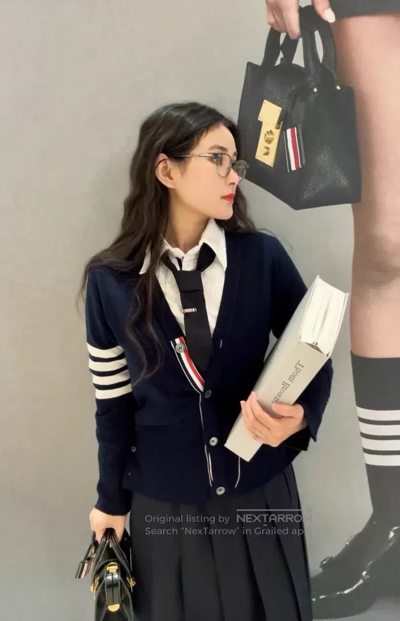Thom Browne Thom Browne Cashmere Cardigan Size US S / EU 44-46 / 1 - 9 Thumbnail