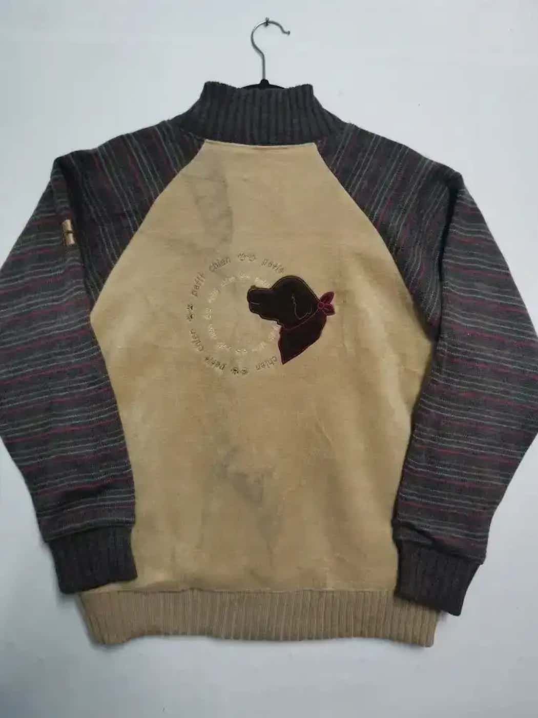 Other Vintage Petit Chien Dog Print Jacket Size US L / EU 52-54 / 3 - 6 Thumbnail