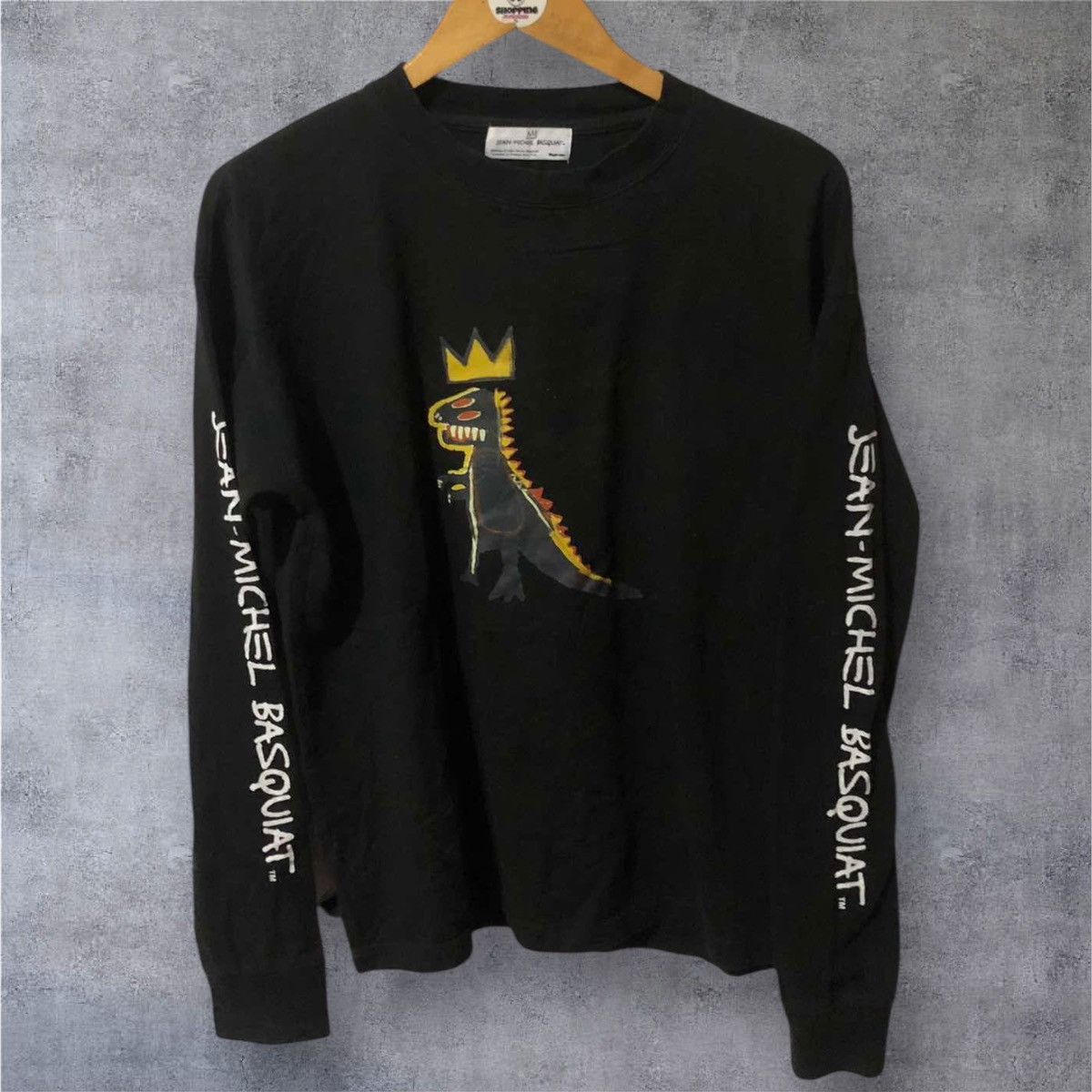 Jean-Michel Basquiat Jean Michel Basquait Pez Dispenser Dinosaur Long Sleeve Tees Size US M / EU 48-50 / 2 - 1 Thumbnail