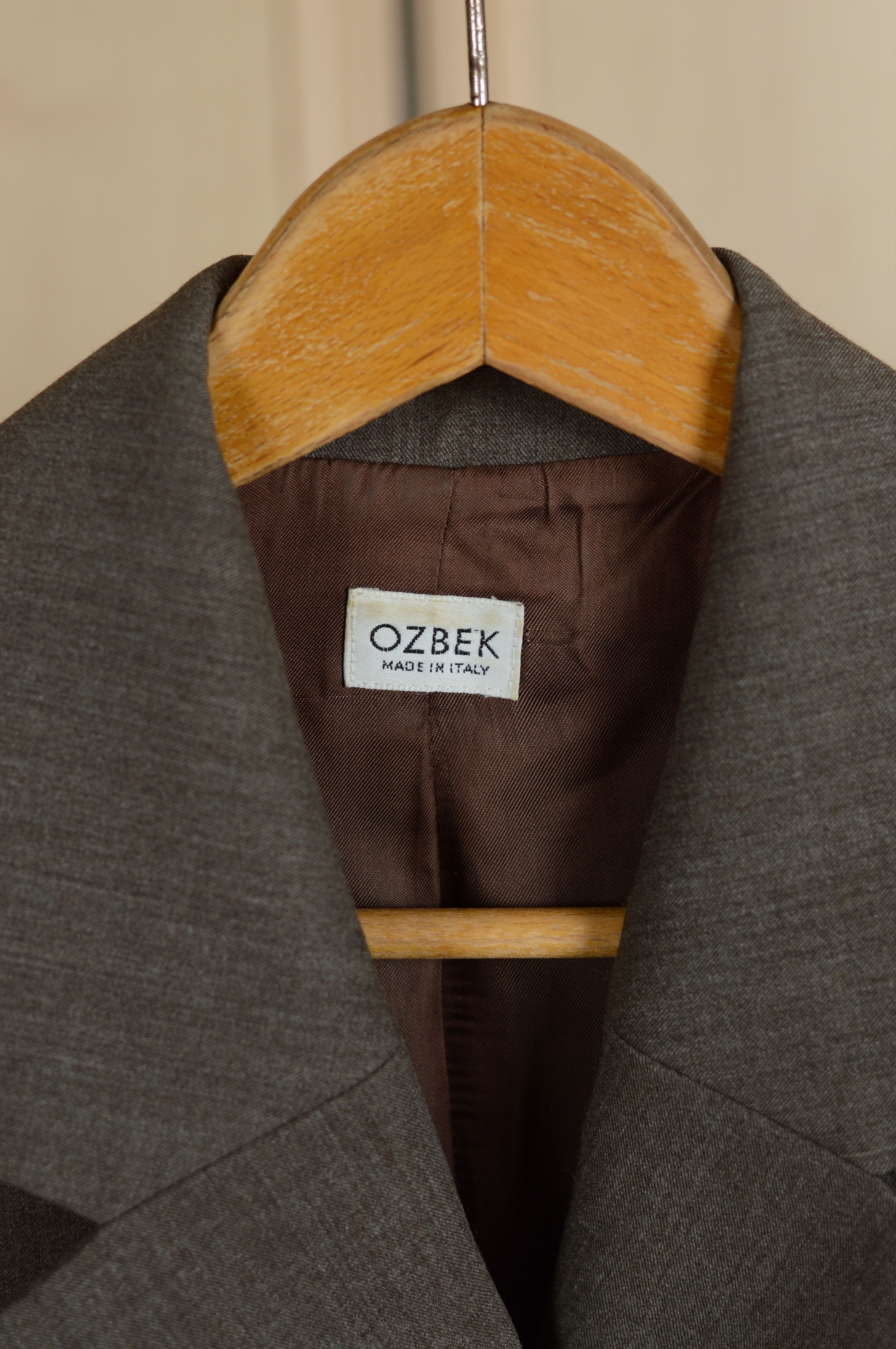 Designer × Vintage Vintage Ozbek Blazer Leopard Sleeves Made in Italy Size M / US 6-8 / IT 42-44 - 4 Thumbnail