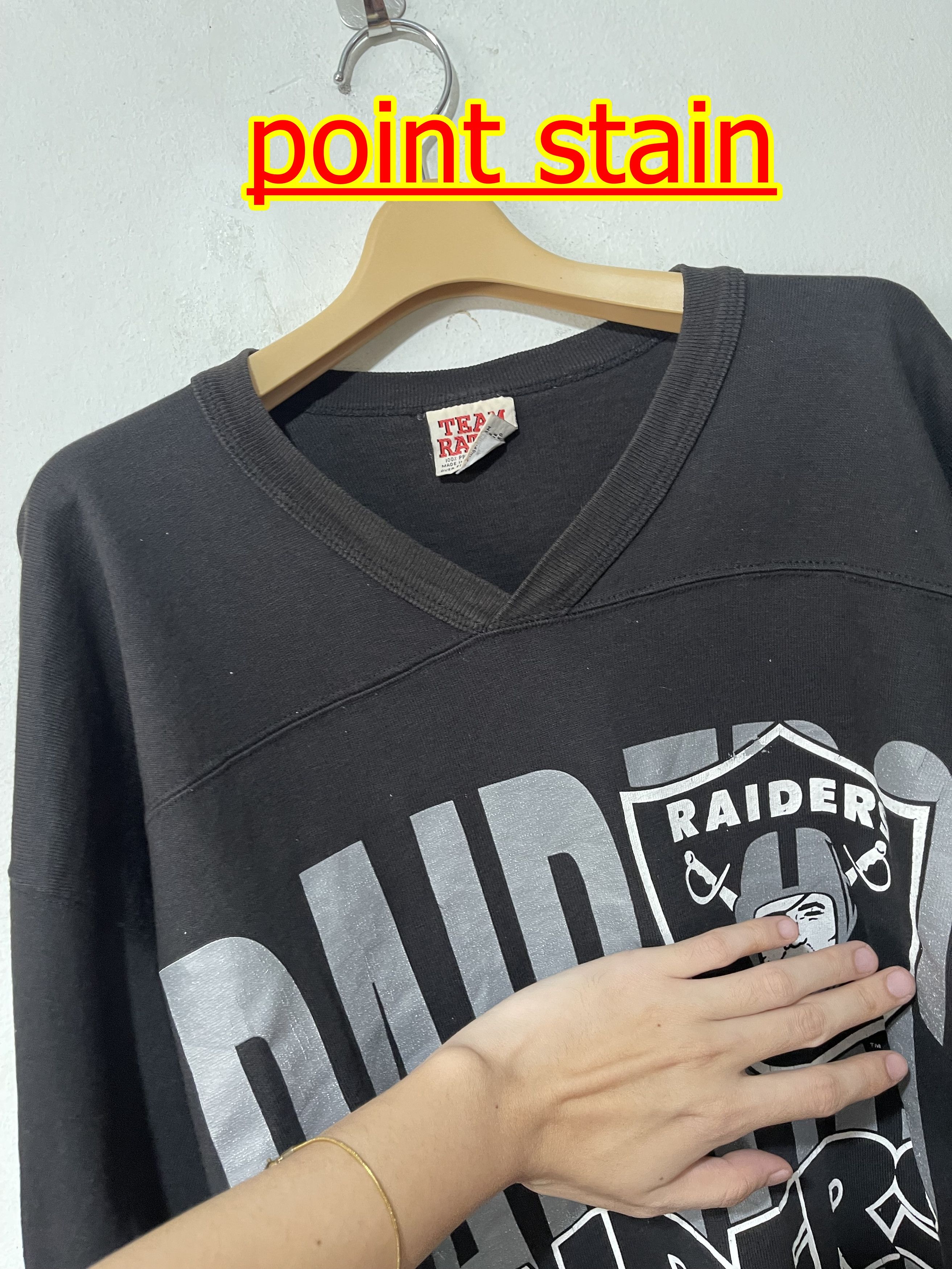 NFL × Vintage Vintage 90s Los Angeles Raiders NFL Jeresy Size US XL / EU 56 / 4 - 7 Thumbnail