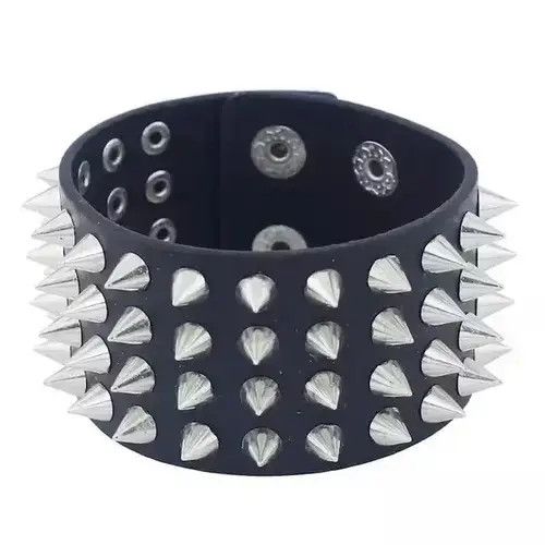 Other Spike Strap Bracelet Gothic Demon Soul Horror Jewelry Size ONE SIZE - 4 Thumbnail