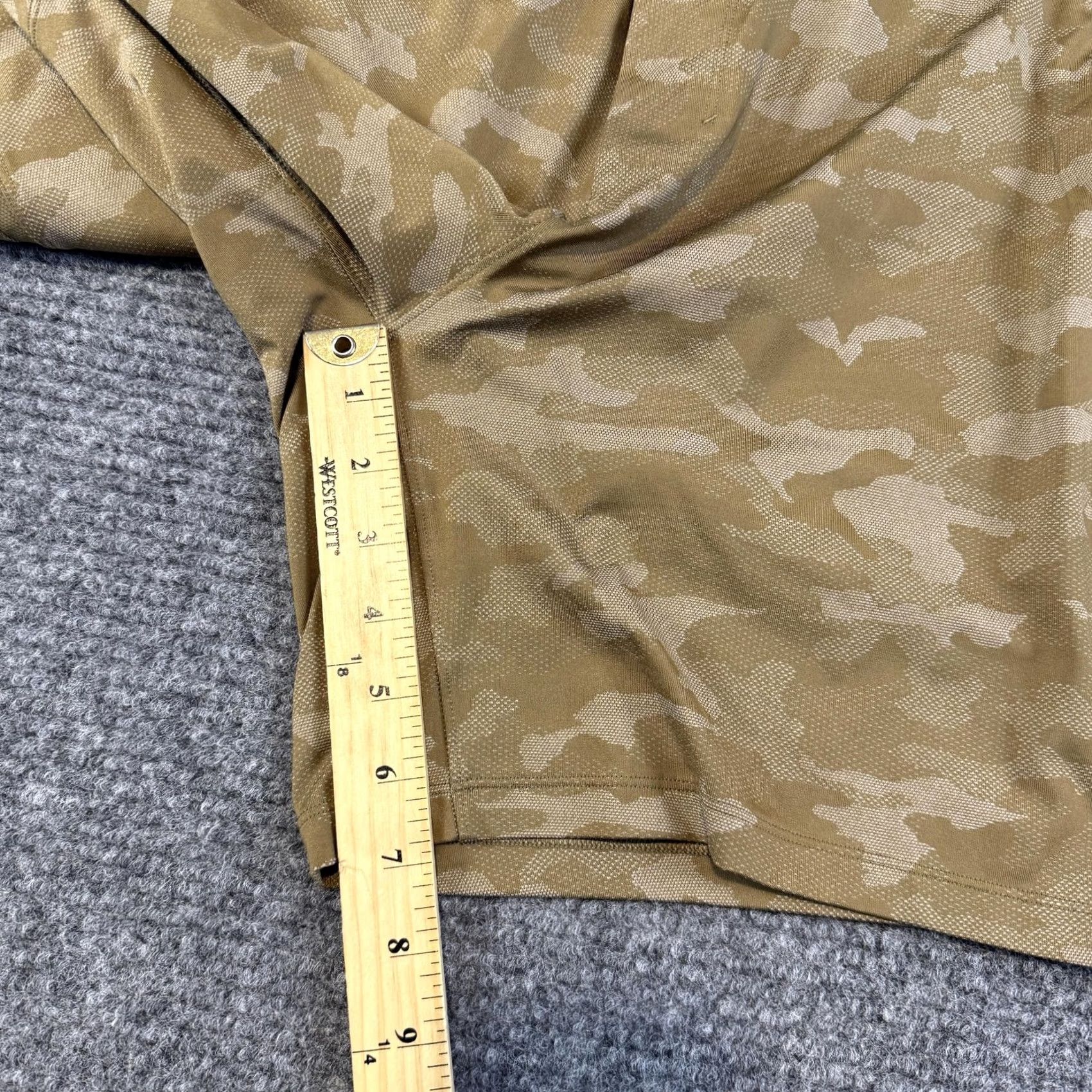 Lululemon Lululemon Shorts Mens Medium Beige Camo Athletic Running Pacebreaker Gym Workout Size US 31 - 4 Thumbnail