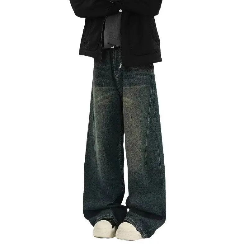 Japanese Brand × Jean Retro straight tube loose casual jeans Size US 32 / EU 48 - 1 Thumbnail