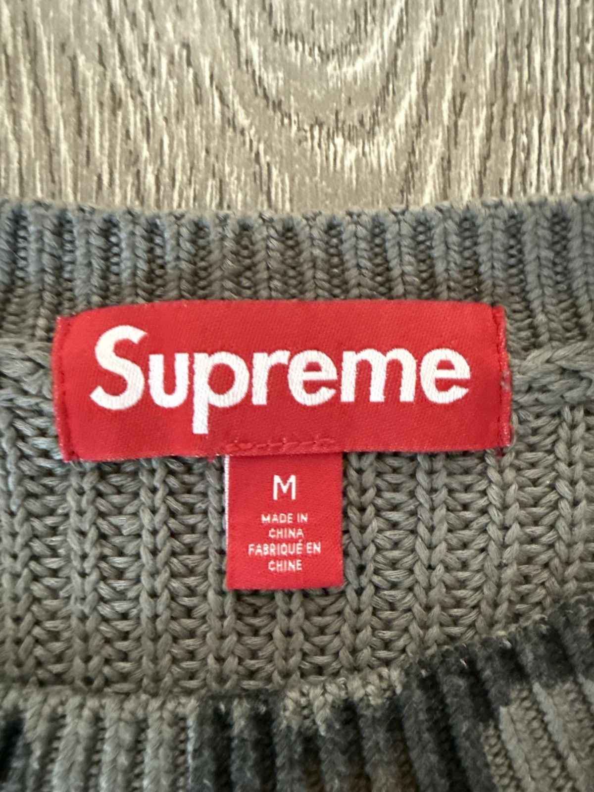 Supreme Supreme Old English Printed Sweater Size US M / EU 48-50 / 2 - 4 Thumbnail