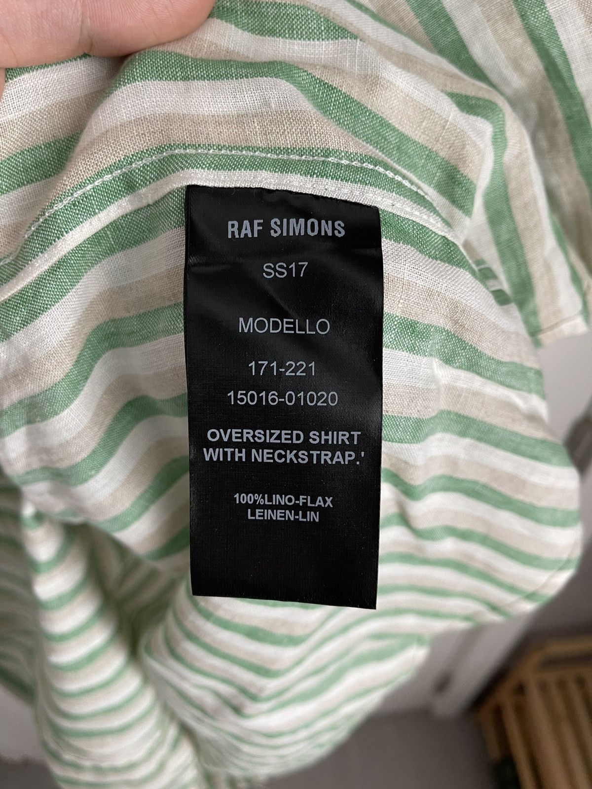 Raf Simons Raf Simons ss17 shirt Size US M / EU 48-50 / 2 - 5 Thumbnail