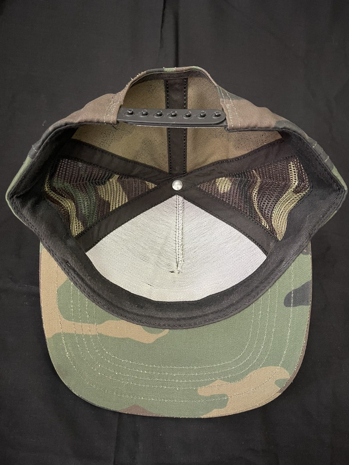 Supreme SS12 Supreme Route 66 Side Vent 5 Panel Snapback Cap Hat Size ONE SIZE - 4 Thumbnail