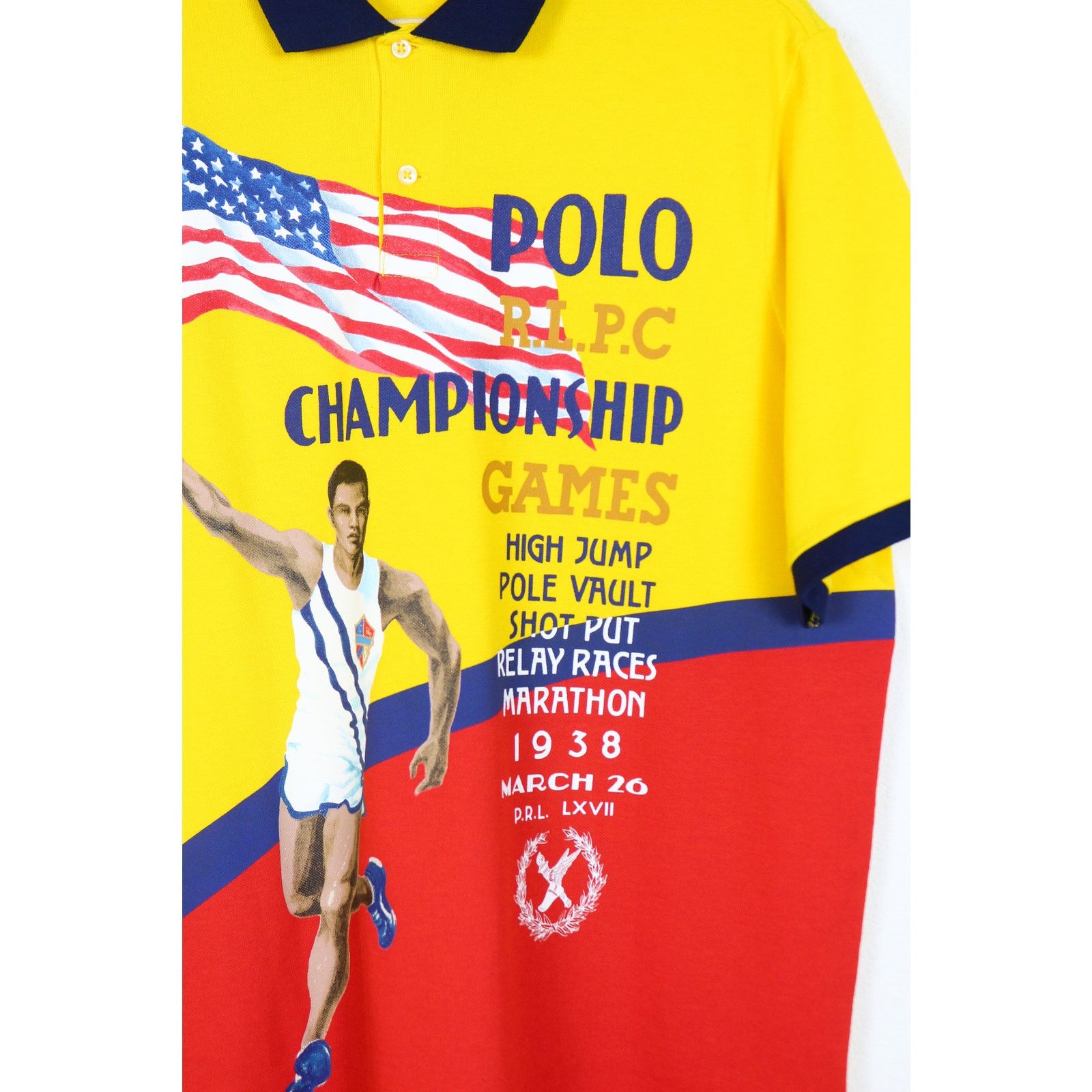 Rugby Ralph Lauren Ralph Lauren Club RLPC Championship Games Rugby Polo Shirt Size US L / EU 52-54 / 3 - 2 Thumbnail