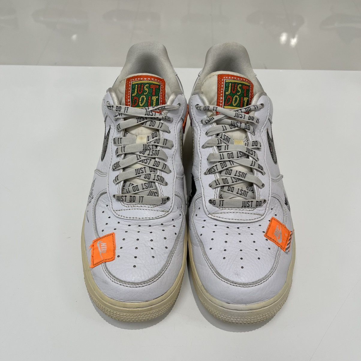 Nike Nike Air Force 1 Low Just Do It Pack White/Black Size US 9.5 / EU 42-43 - 10 Thumbnail