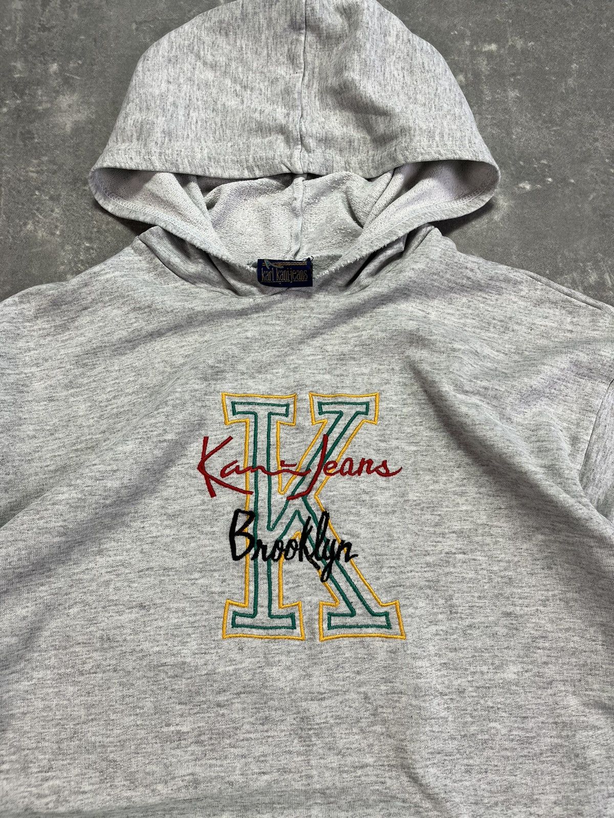 Karl Kani 90s Karl Kani Hooded Short Sleeve Tee L Brooklyn 2 Pac Tupac Size US L / EU 52-54 / 3 - 4 Thumbnail