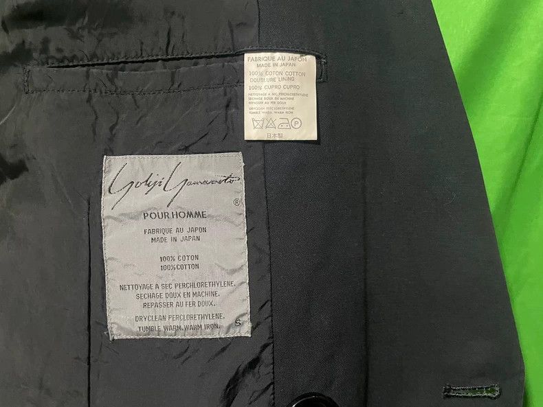 Yohji Yamamoto Yohji Yamamoto Yohji Yamamoto 90s Letter Jacket Size US S / EU 44-46 / 1 - 7 Thumbnail