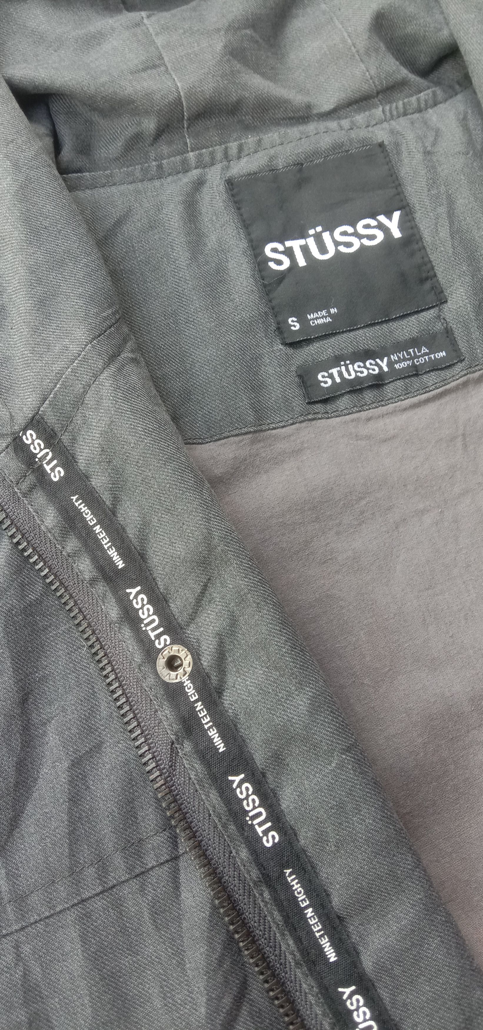 Stussy Vintage streetwear stussy jackets hoodie Size US M / EU 48-50 / 2 - 7 Thumbnail