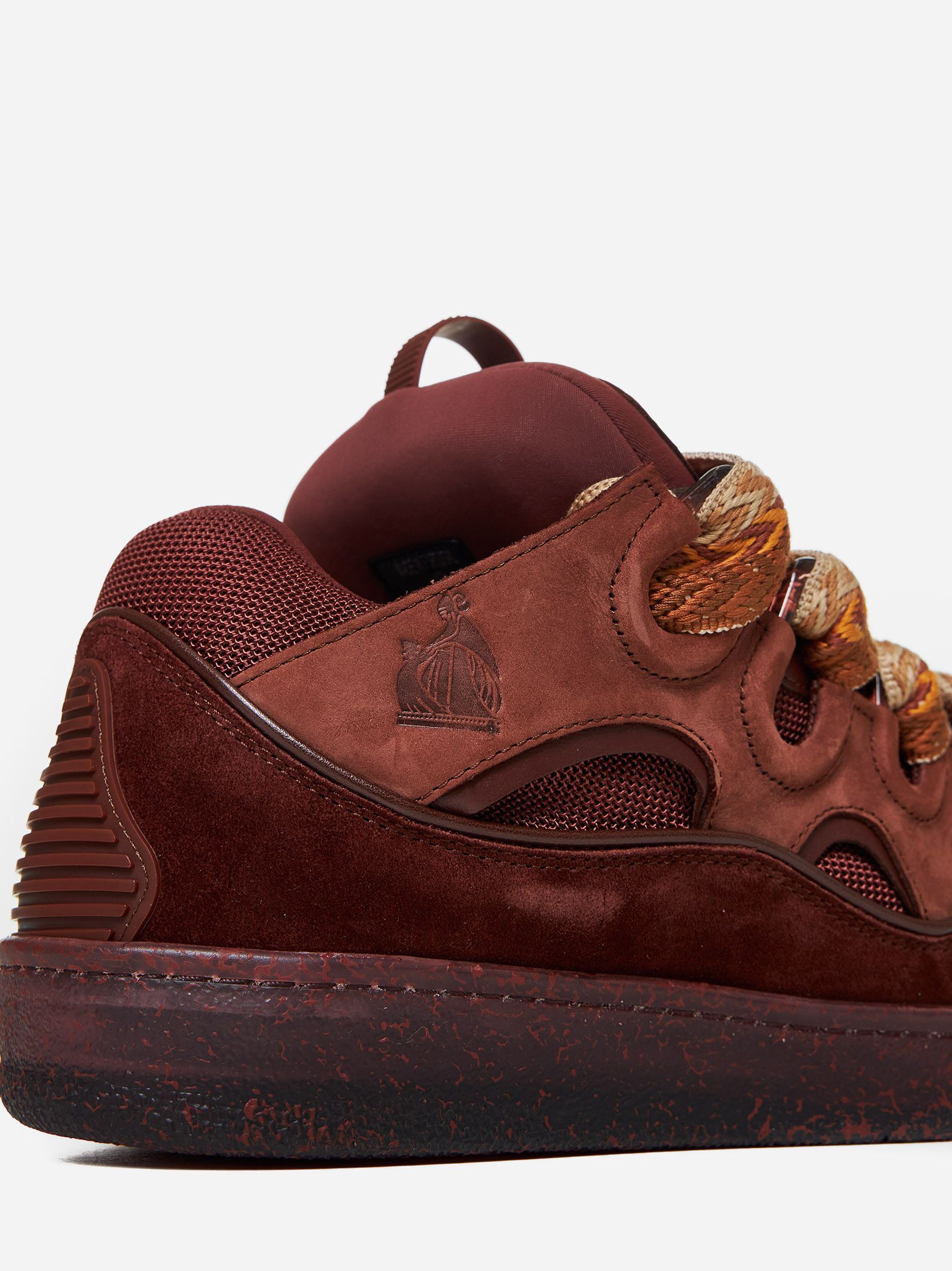 Lanvin o1s22i1n1024 Curb Sneakers in Brown Size US 6 / IT 36 - 4 Thumbnail