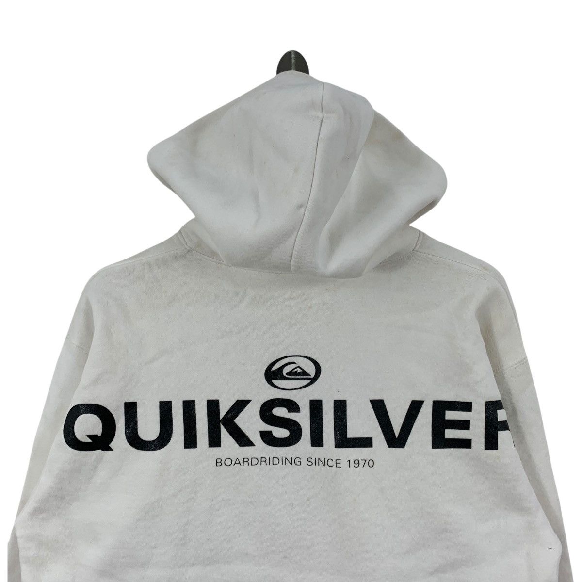 Quiksilver Vintage QUIKSILVER SKATEBOARD Surfboard Hoodie Sweatshirt Size US L / EU 52-54 / 3 - 2 Thumbnail