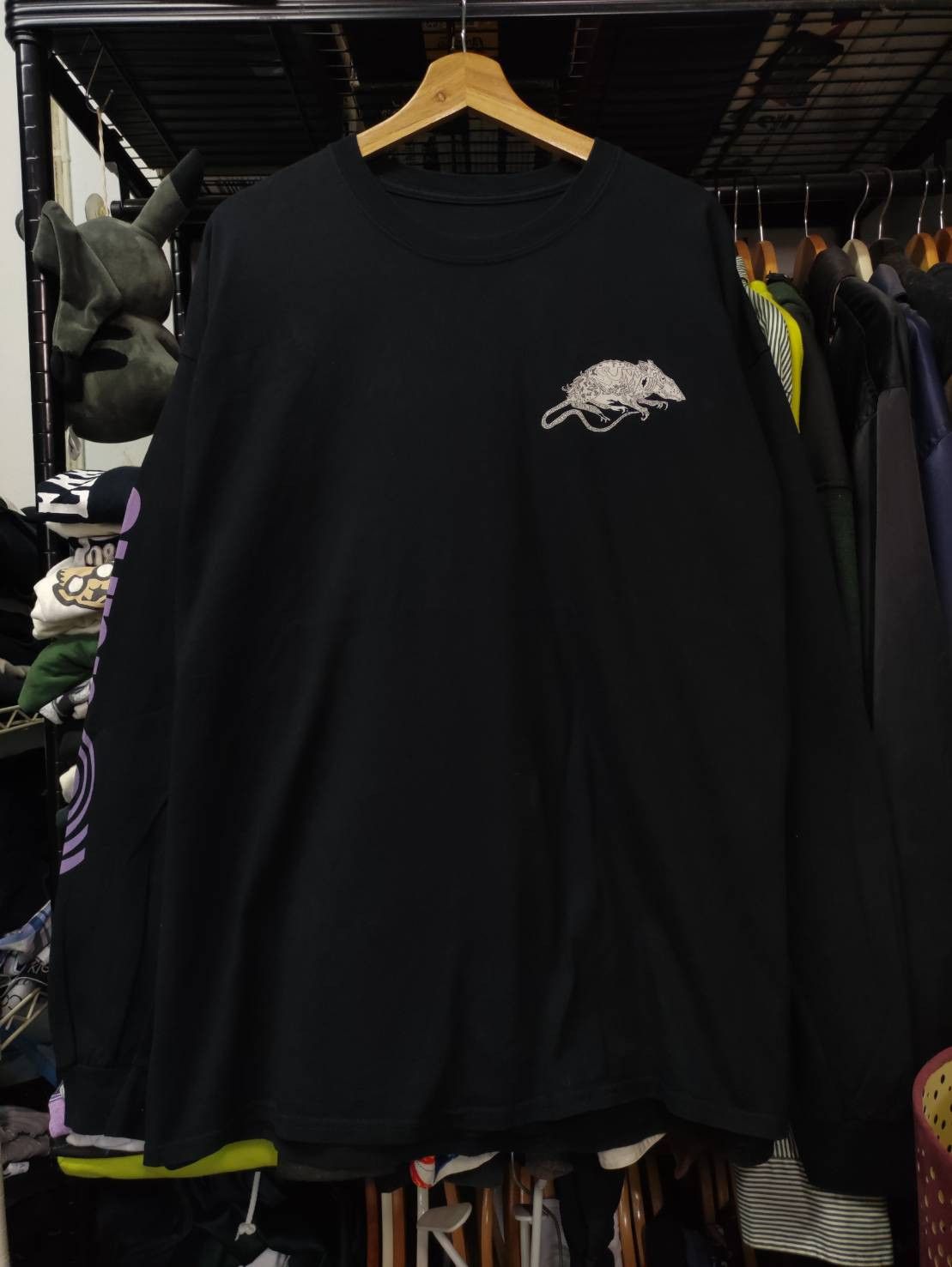 Band Tees SUNN O))) Drone Metal Band "RAT/Model T" Long Sleeve T-Shirt Size US XXL / EU 58 / 5 - 2 Thumbnail