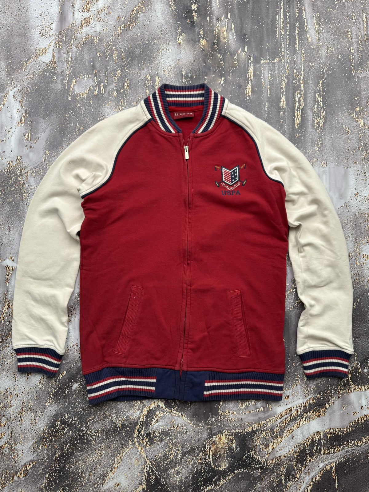U.S. Polo Assn. U.S. Polo Assn. Vintage Zipp Sweatshirt Size S / US 4 / IT 40 - 1 Thumbnail