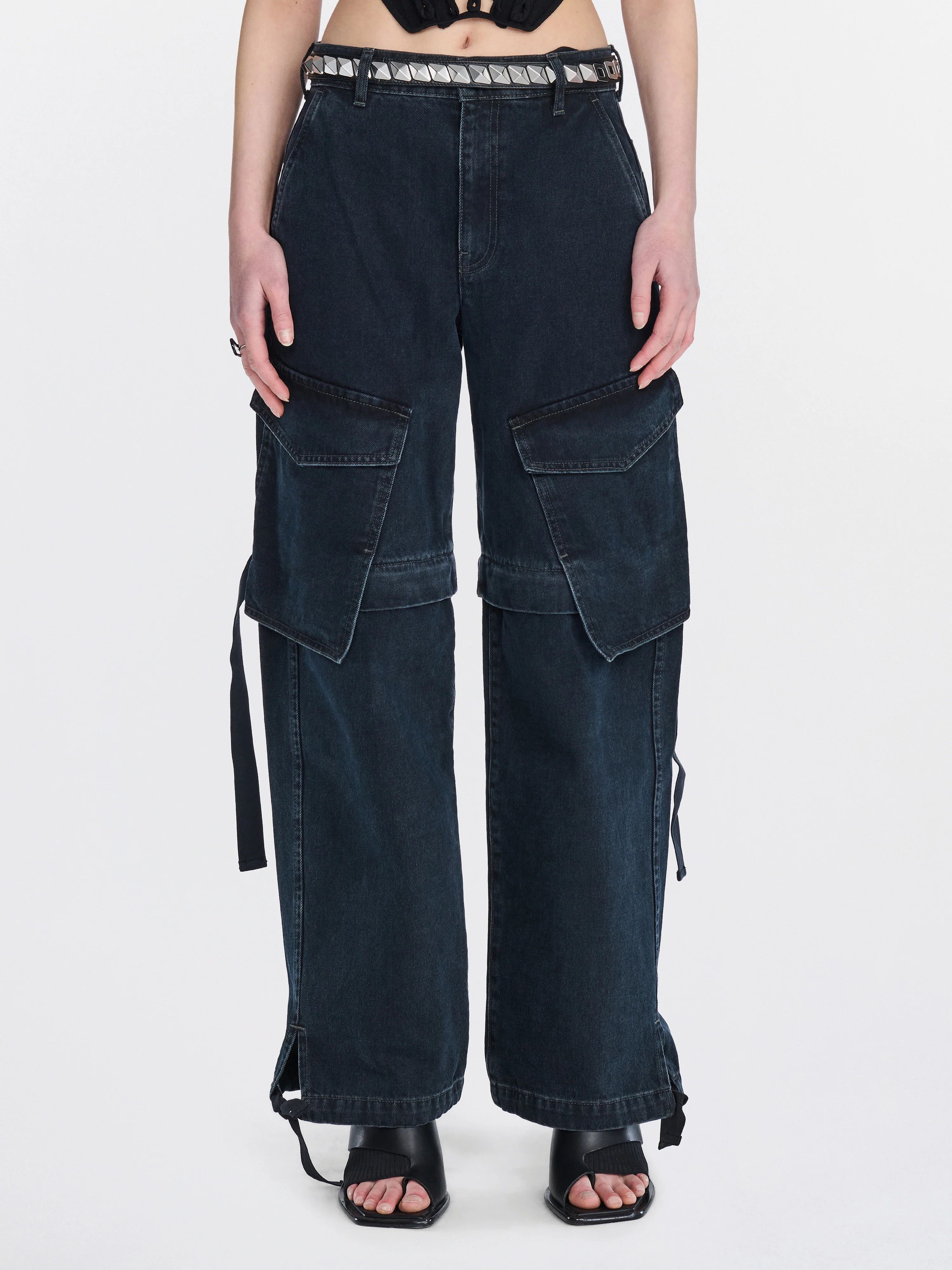 Dion Lee DION LEE Black Masc Jeans Size 25" / US 0 / IT 36 - 2 Thumbnail