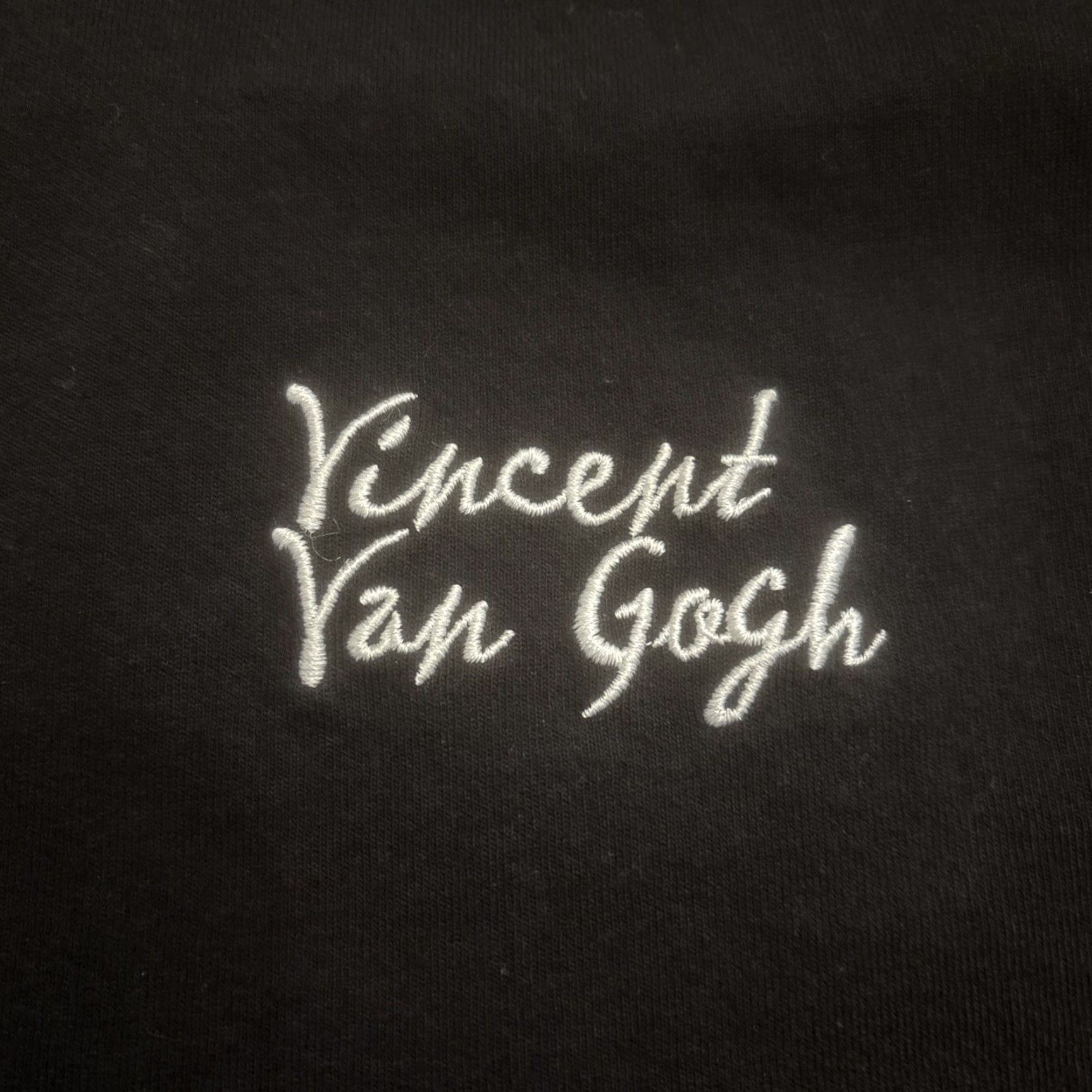 Vintage Vincent Van High Starry Night T Shirt Mens M Black Art Painting Brand Makers Group Size US M / EU 48-50 / 2 - 2 Thumbnail