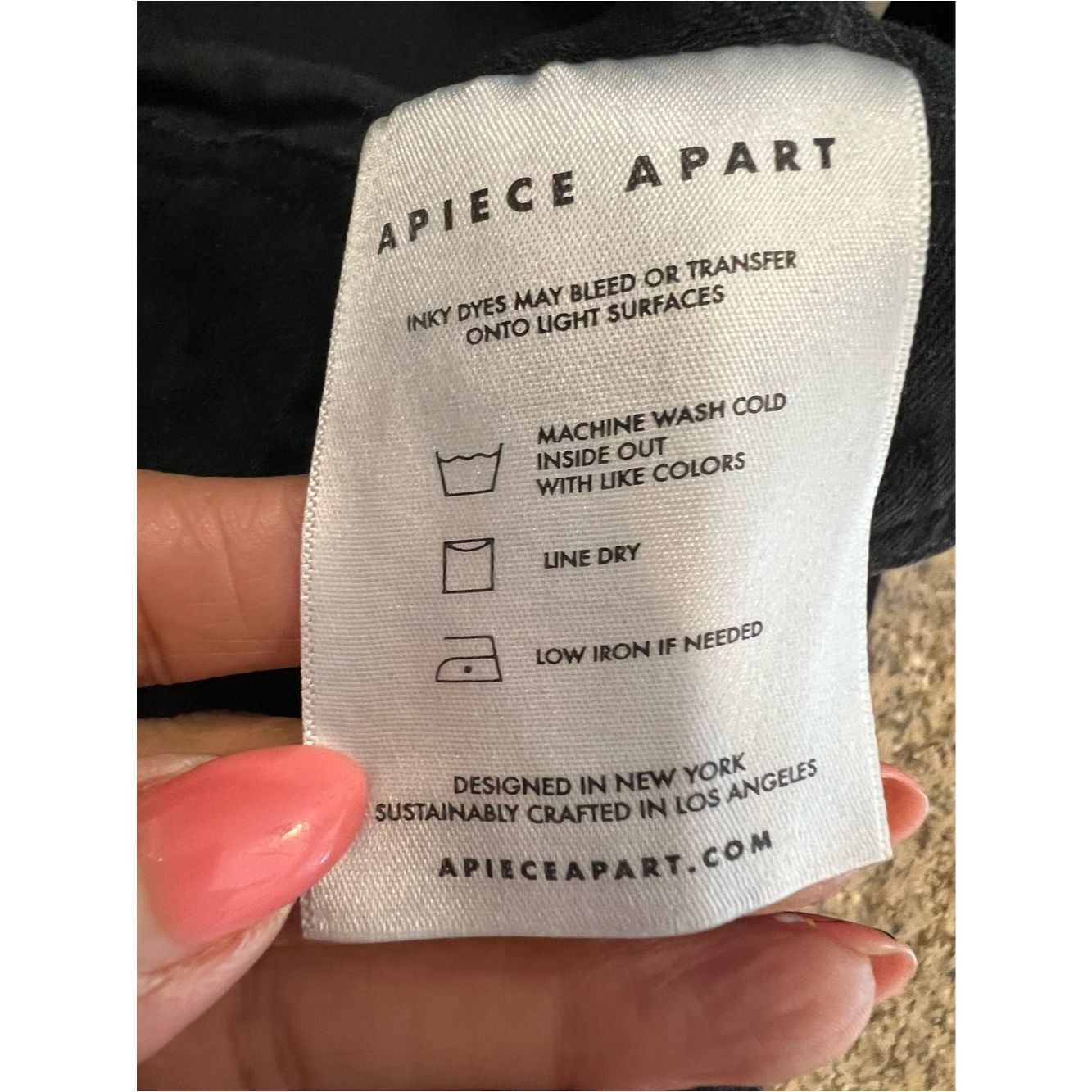 Apiece Apart Apiece Apart Meridian Luna Wash Relaxed Wide Leg Jeans Size Size 29" - 7 Thumbnail