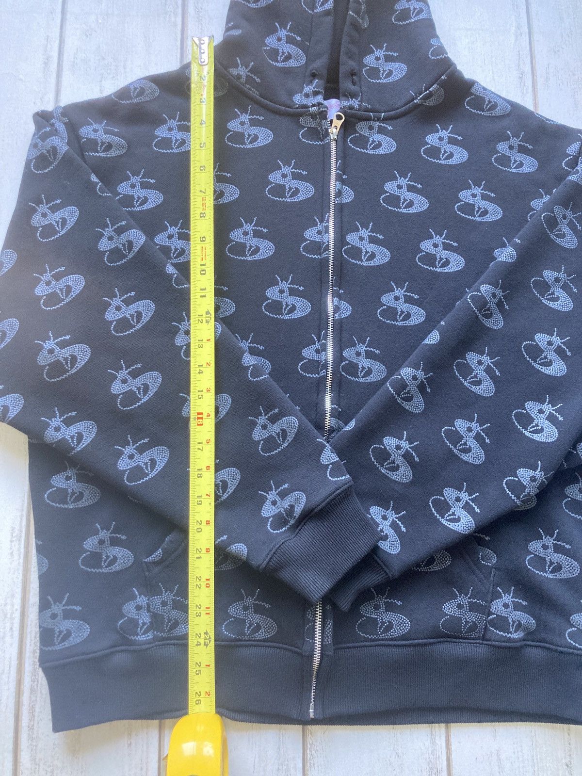 Yardsale Bijou Zip Hoodie in Black, Men's — image 3 of 6