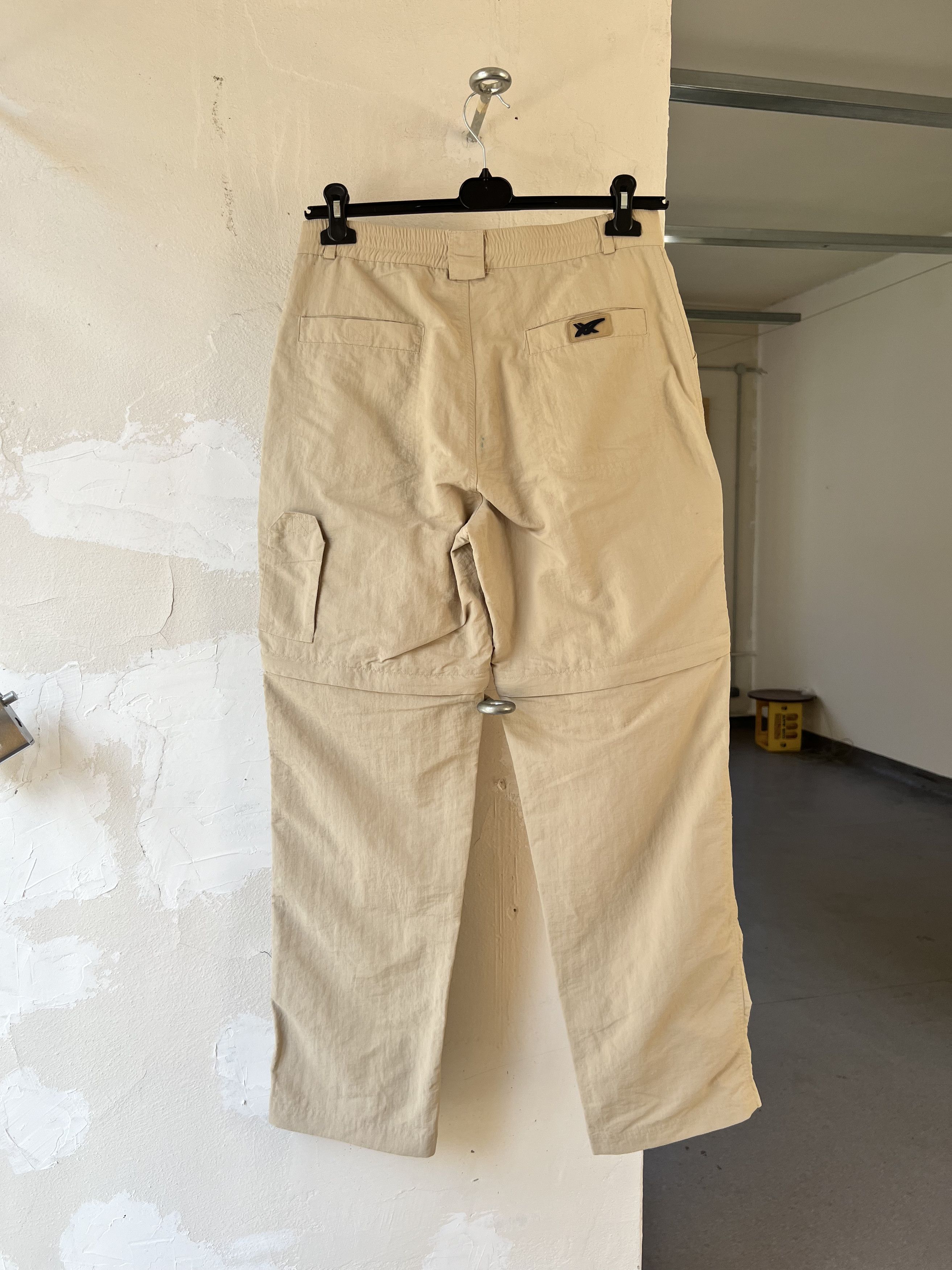 Asics × Japanese Brand Asics Transformer Cargo Short Vintage Nylon Pant 1990s Size US 34 / EU 50 - 5 Thumbnail