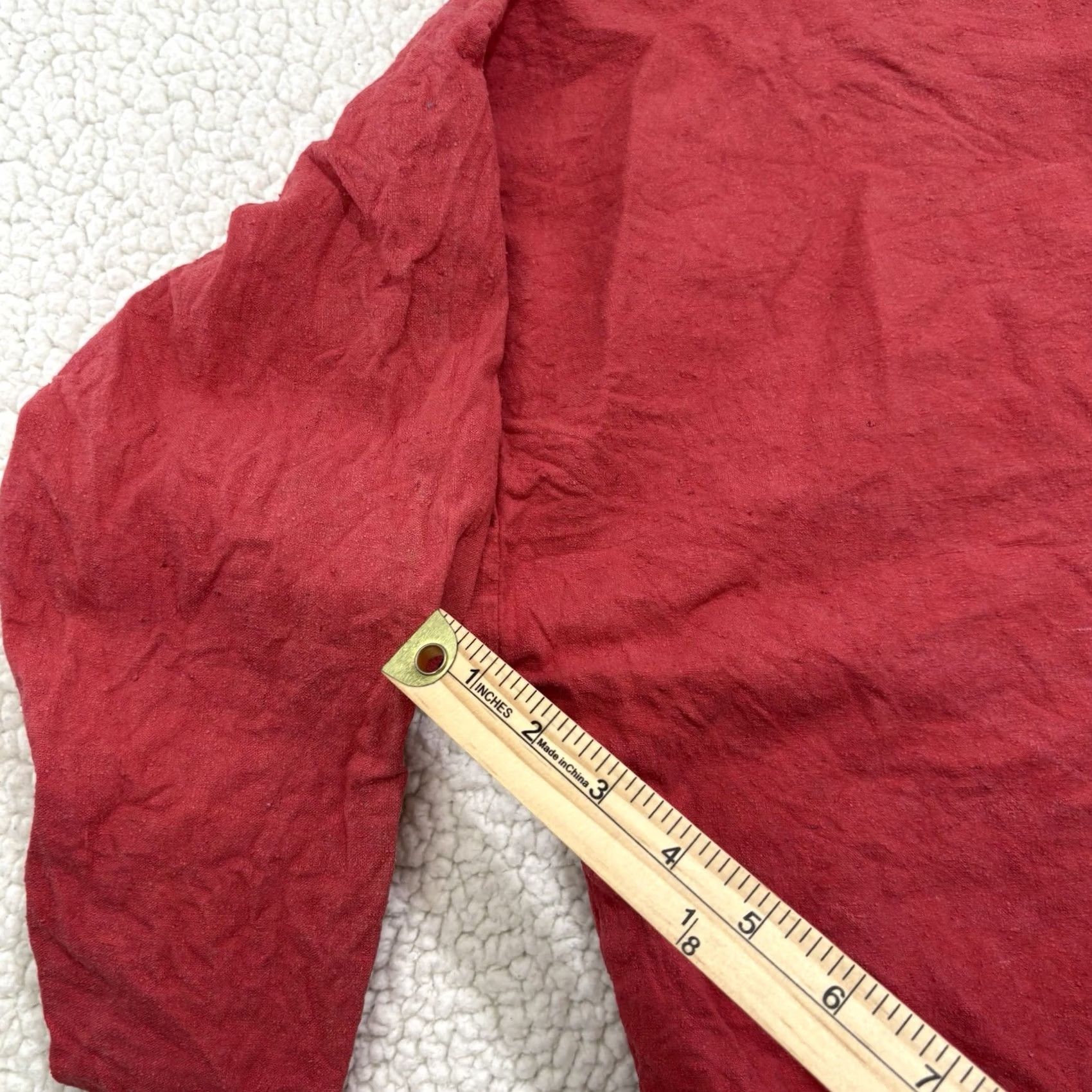 Eileen Fisher VINTAGE Eileen Fisher 100% Silk Blouse & Skirt Set 2pc Berry Salmon Size 2 READ boost Size XS / US 0-2 / IT 36-38 - 6 Thumbnail