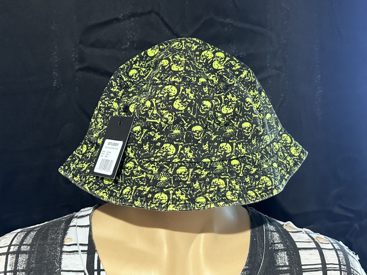 Stussy Stussy Bones Bucket Hat Size ONE SIZE - 1 Thumbnail