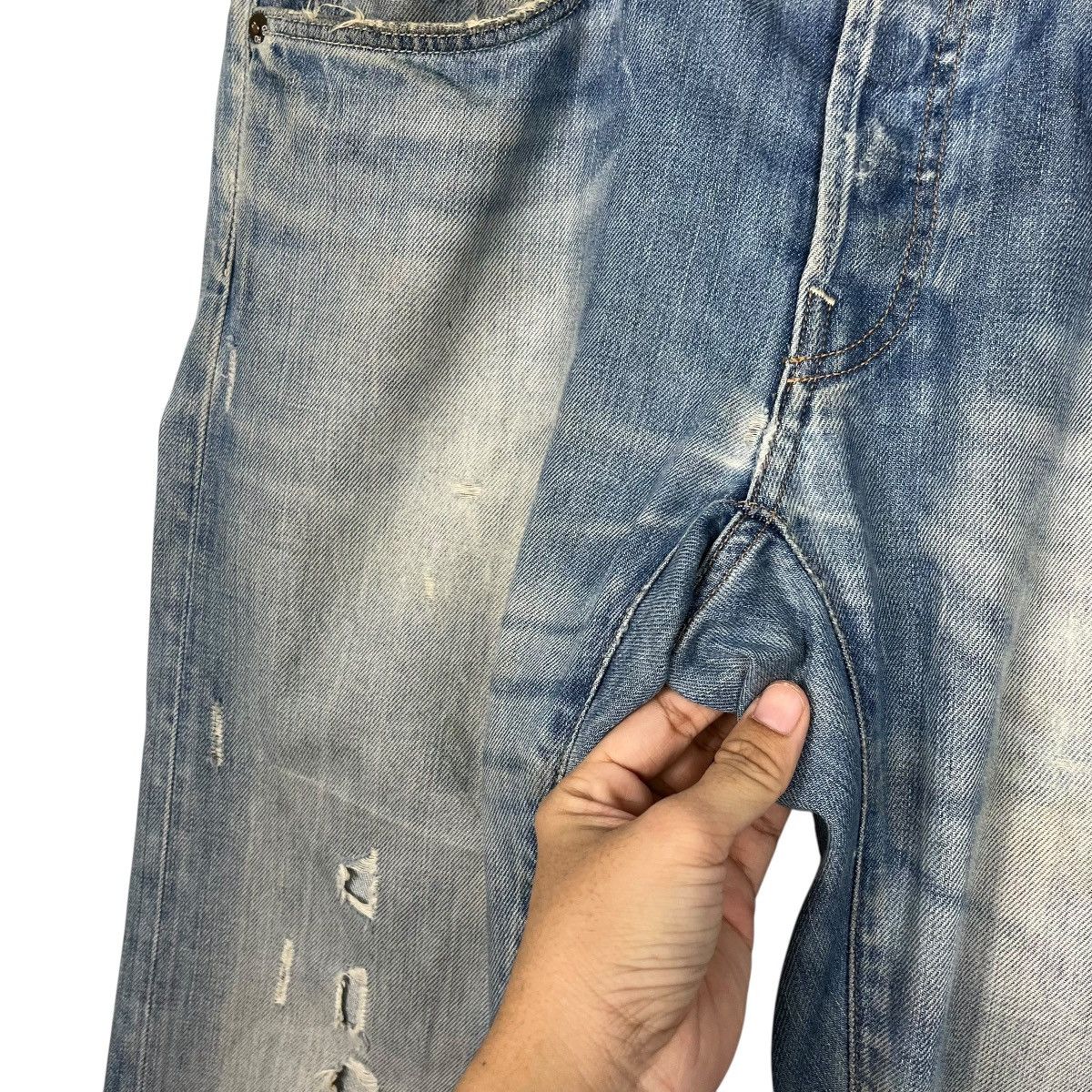 G-Star Vintage 3301 By G Star Raw Denim Jeans Size US 30 / EU 46 - 13 Thumbnail