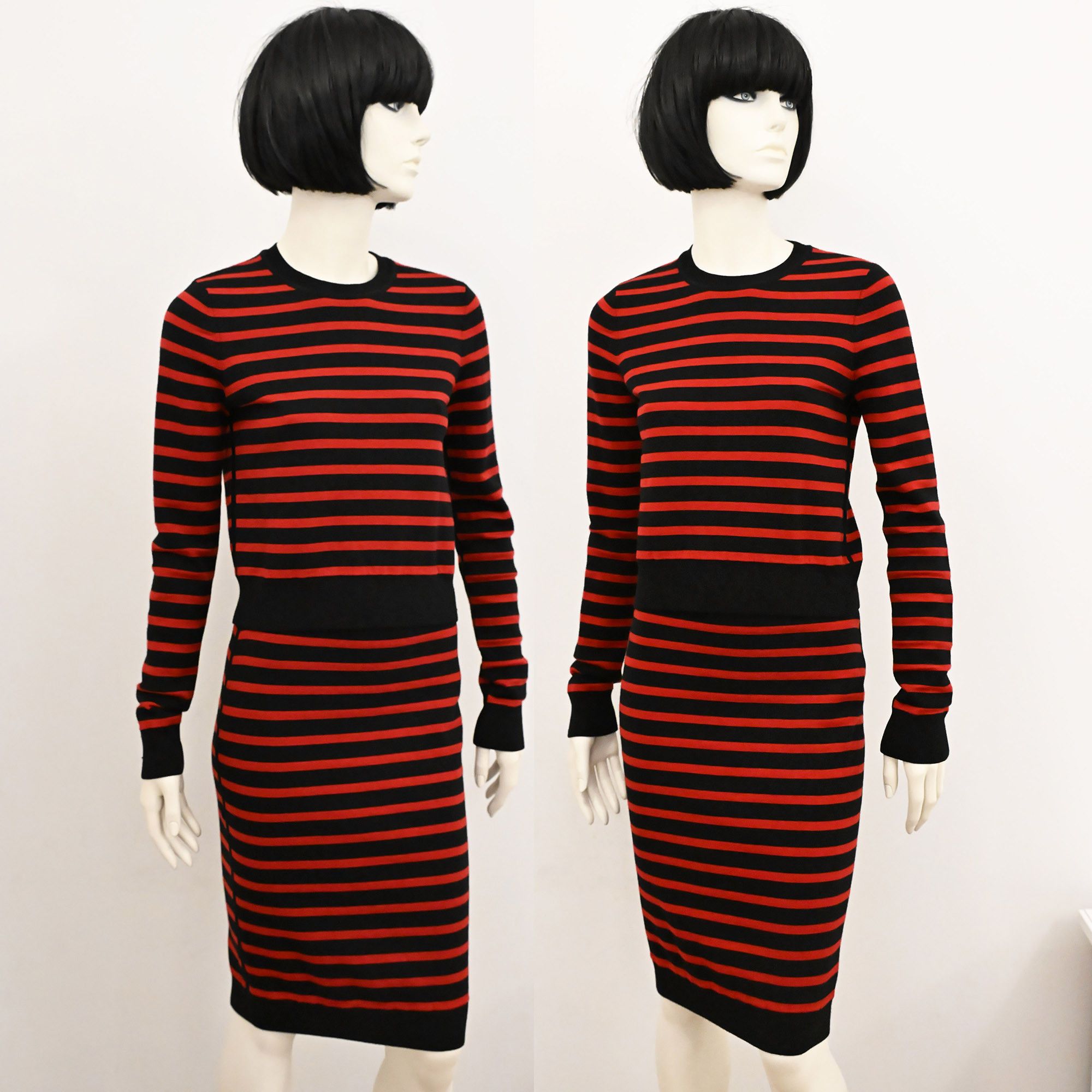 Marc by Marc Jacobs Marc by Marc Jacobs Merino wool stripe twin set Size XS / US 0-2 / IT 36-38 - 4 Thumbnail