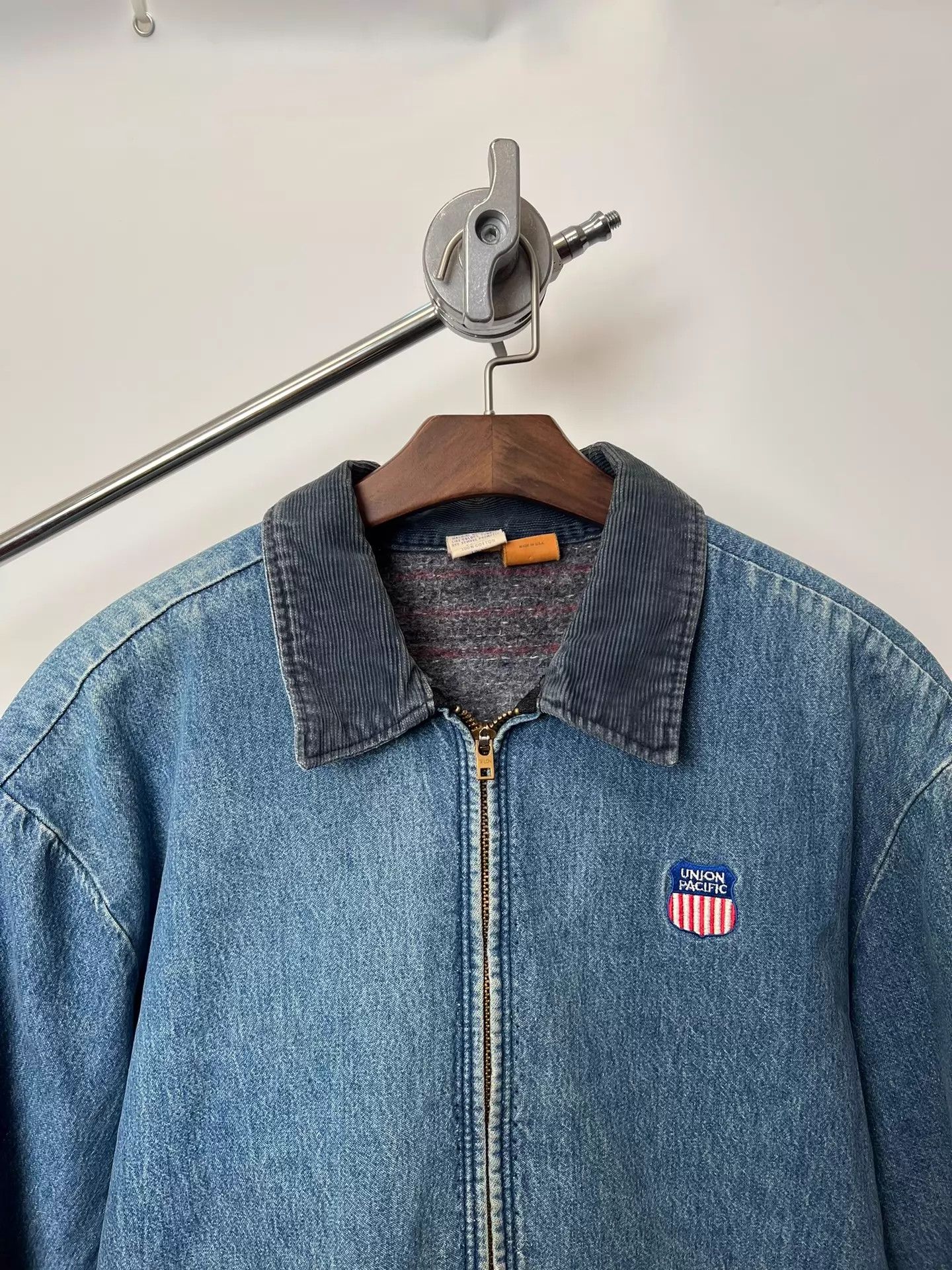 Other Vintage Washed Denim Jacket Size 44 Size US S / EU 44-46 / 1 - 3 Thumbnail