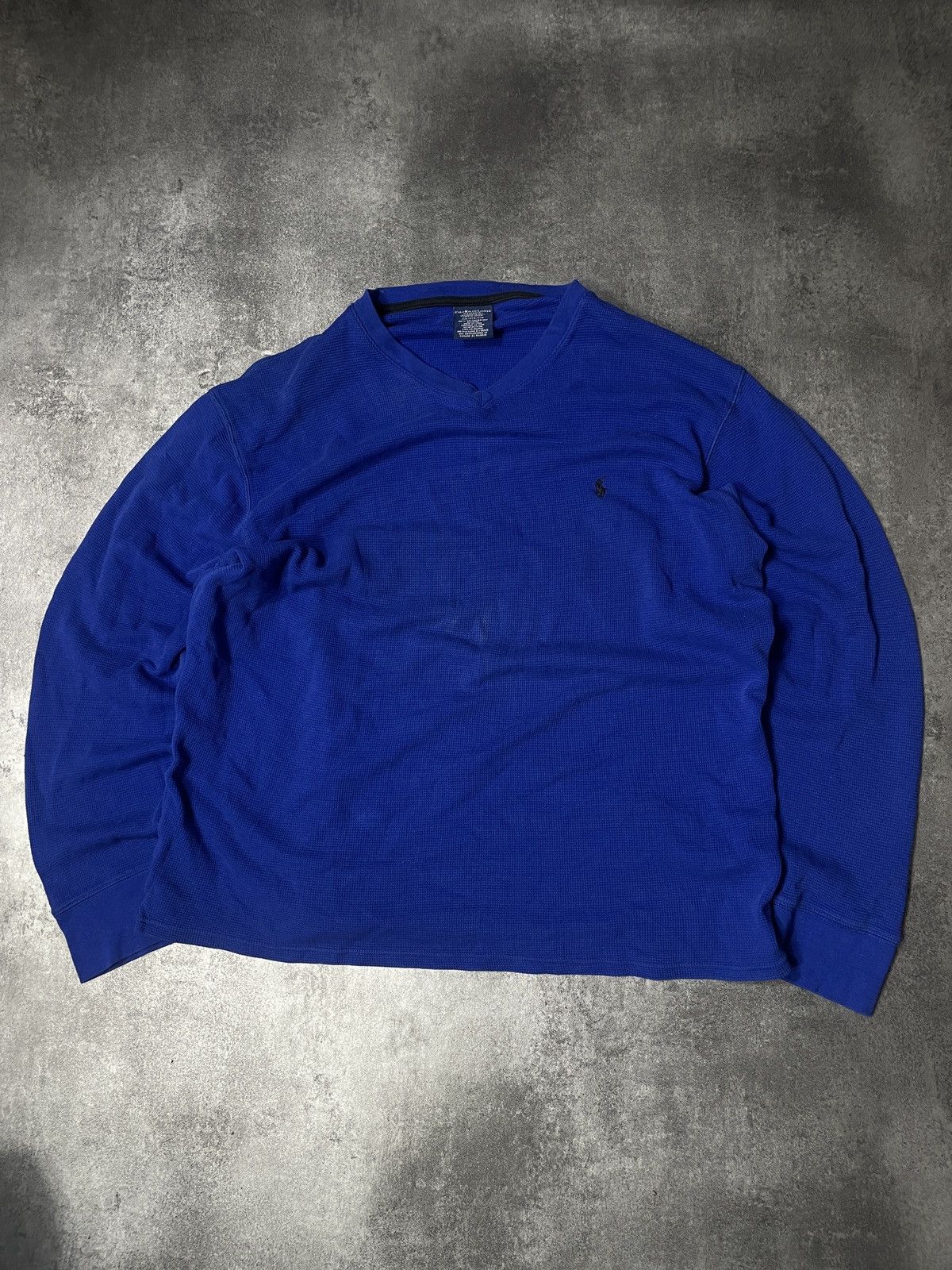 Polo Ralph Lauren 🔥RARE🔥Polo Ralph Lauren Vintage Y2K Sweatshirt Sleep Boxy Size US XXL / EU 58 / 5 - 1 Thumbnail