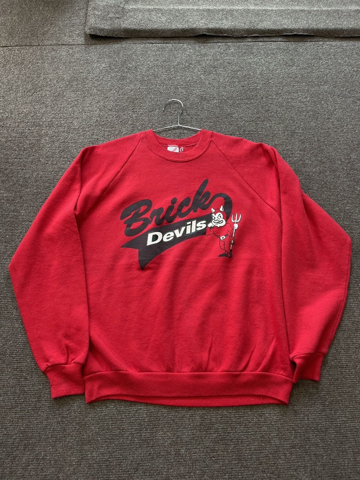 Vintage Vintage Sweater New Jersey Devils Mascot XL Size US XL / EU 56 / 4 - 1 Thumbnail