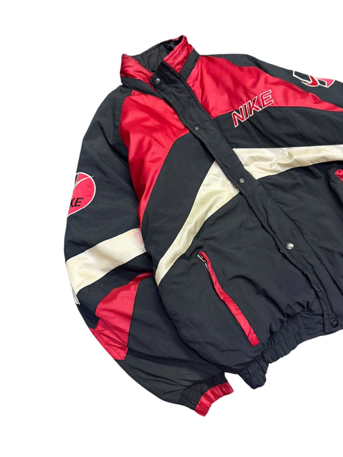 Nike Vintage 90s Nike Sportswear Jacket Big Logo Size US L / EU 52-54 / 3 - 2 Thumbnail