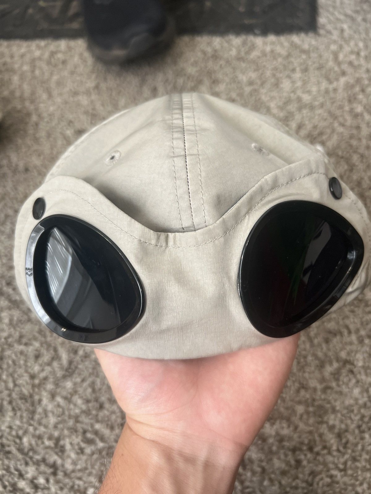 C.P. Company C.P. Company Chrome R Goggle Hat Size ONE SIZE - 5 Thumbnail