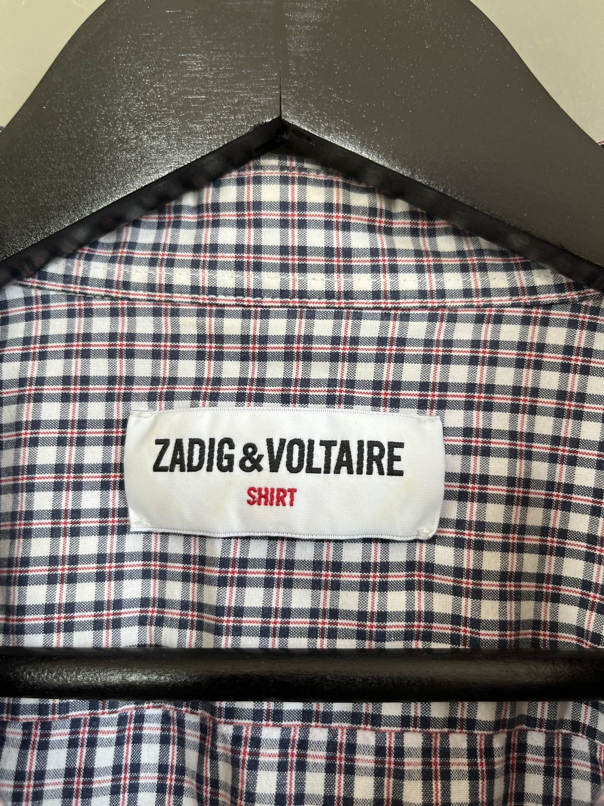 Zadig & Voltaire Zadig & Voltaire Check Plaid Oversized Shirt Size US M / EU 48-50 / 2 - 3 Thumbnail