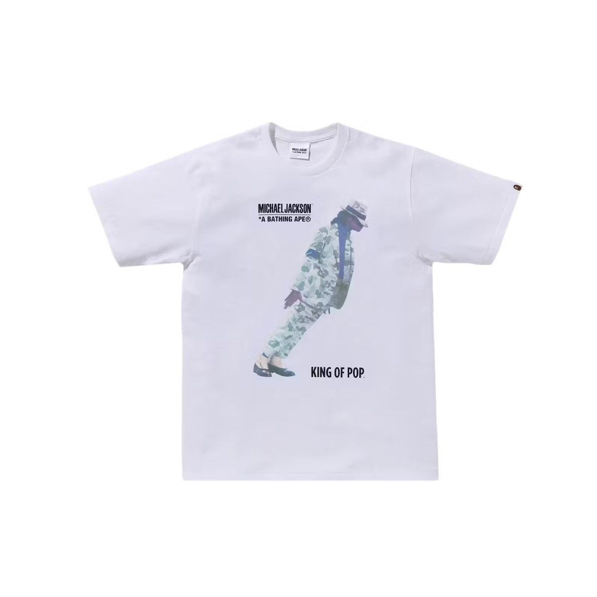 Bape BAPE x Michael Jackson Tee White Size US S / EU 44-46 / 1 - 1 Thumbnail