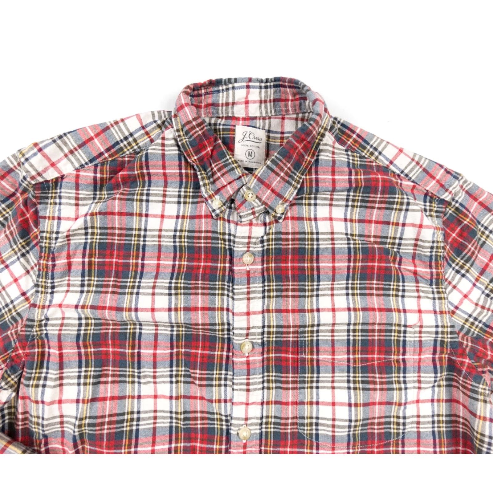 J.Crew VINTAGE? No. JCrew Shirt Men’s Medium Red Long Sleeve Button-Down Cotton Plaid Adult Regular Size M Red Preppy 90s? Not sure. Size US M / EU 48-50 / 2 - 2 Thumbnail
