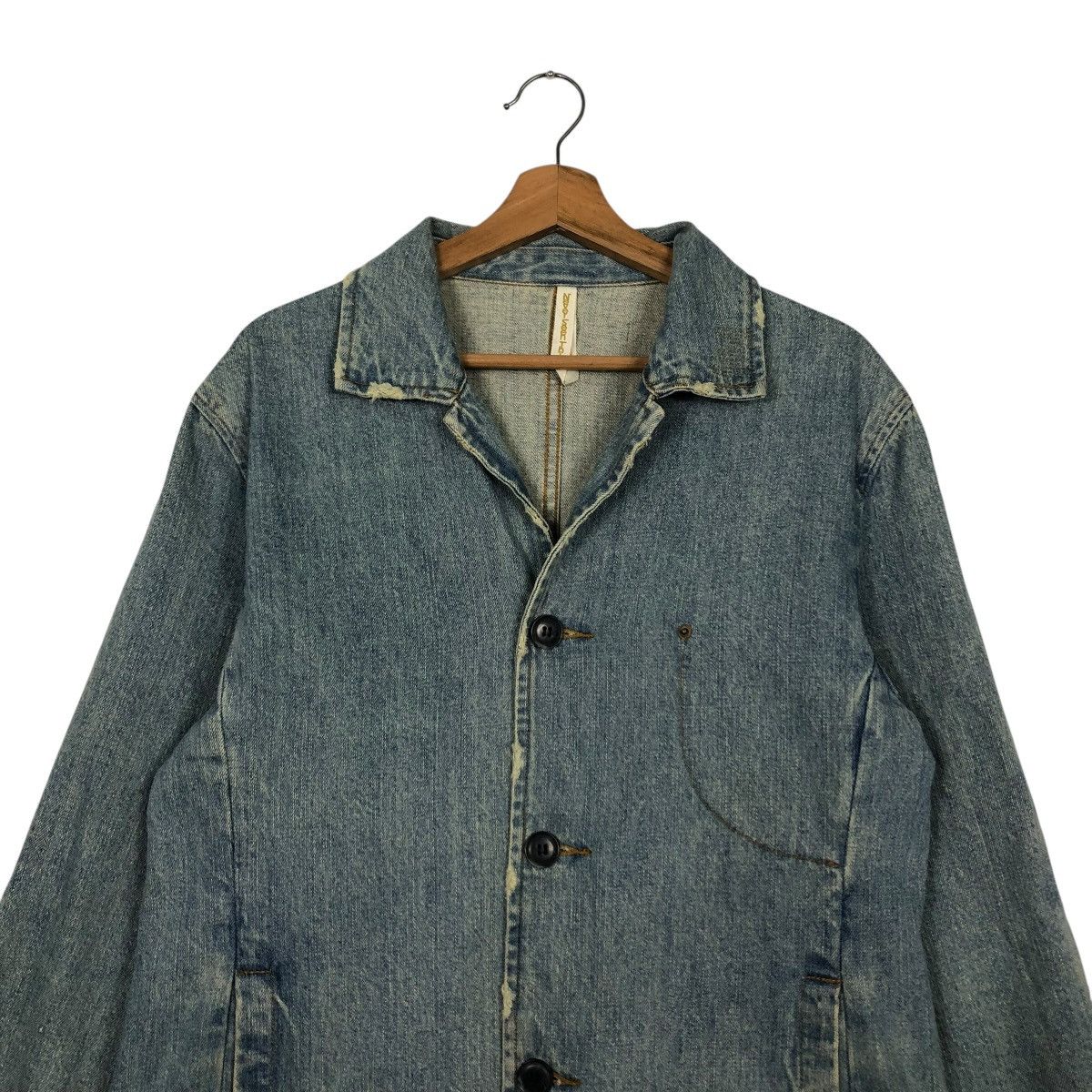Japanese Brand 🔥VINTAGE CHORE DENIM JACKET NEVER SEEN THING ISSEY MIYAKE Size US M / EU 48-50 / 2 - 5 Thumbnail