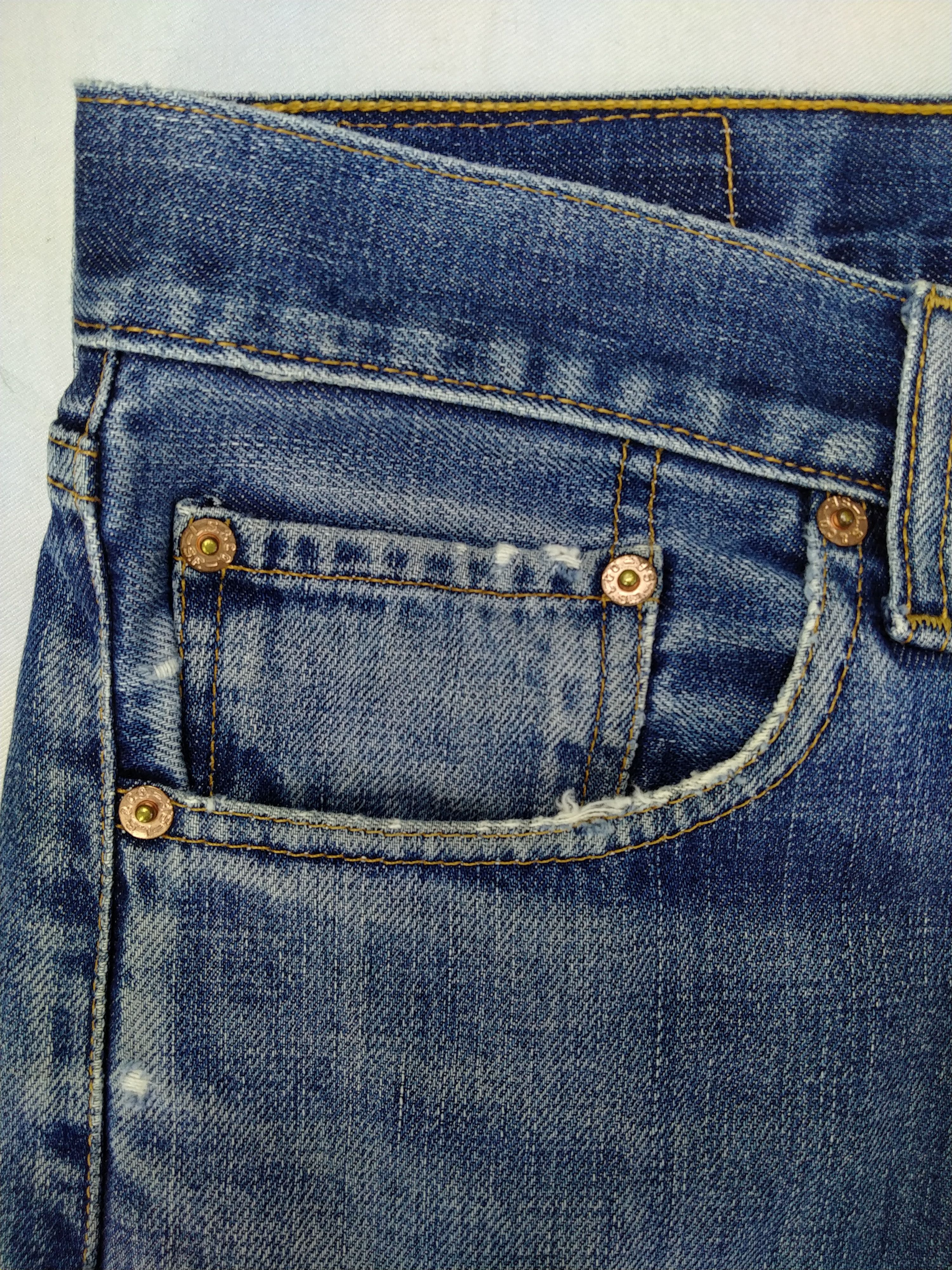 Levi's Blue Vintage Levi's 505 Distressed Denim 32x26 -JN200 Size US 32 / EU 48 - 9 Thumbnail