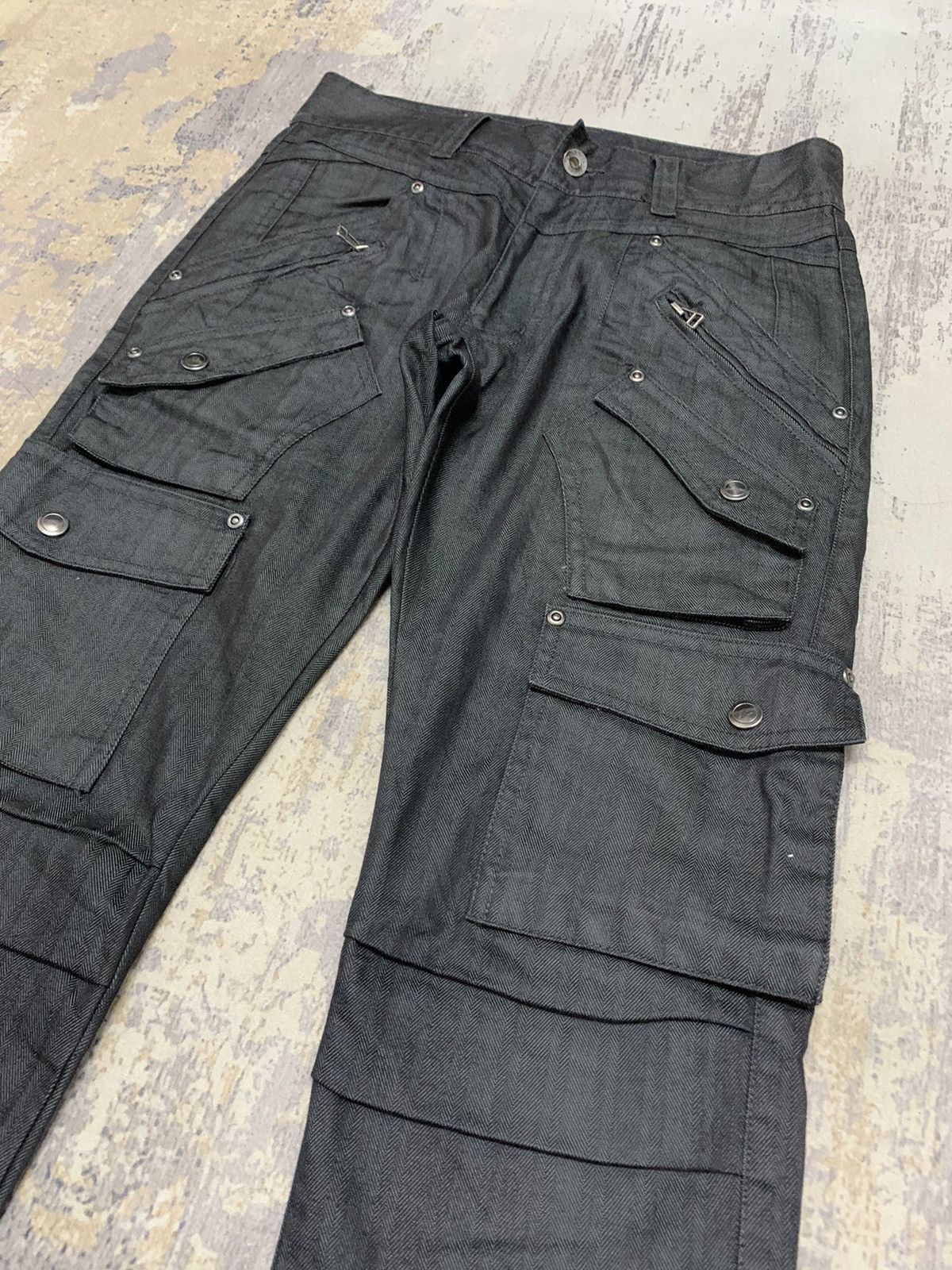 Japanese Brand Semantic Design BDSM Multipocket Cargo Pant 28x32.5 Size US 28 / EU 44 - 3 Thumbnail