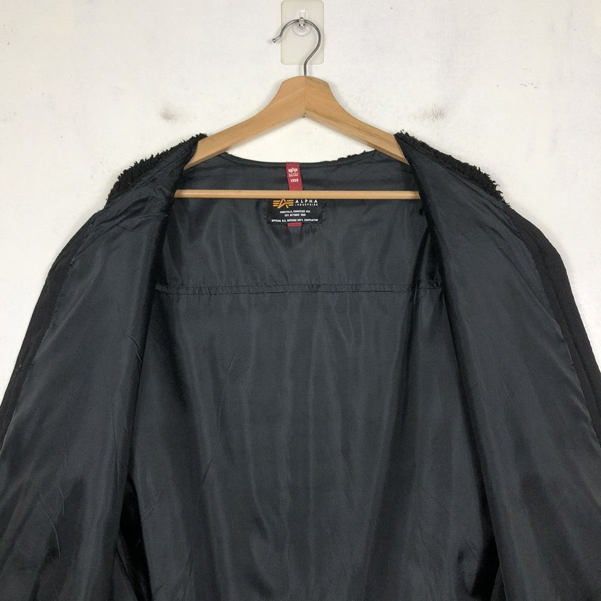 Alpha Industries 📌VINTAGE CROPPED FLEECE JACKET ALPHA INDUSTRIES Size US M / EU 48-50 / 2 - 15 Thumbnail