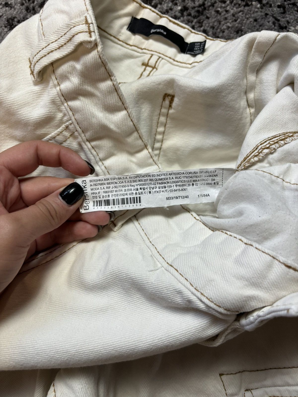 Urban Outfitters × Vintage Woman Urban outfitters Beige Cargo pants Size 28" / US 6 / IT 42 - 6 Thumbnail