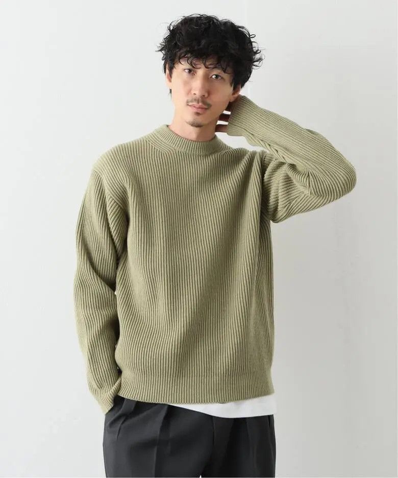 Auralee Super Fine Wool Rib Knit Sweater | Grailed