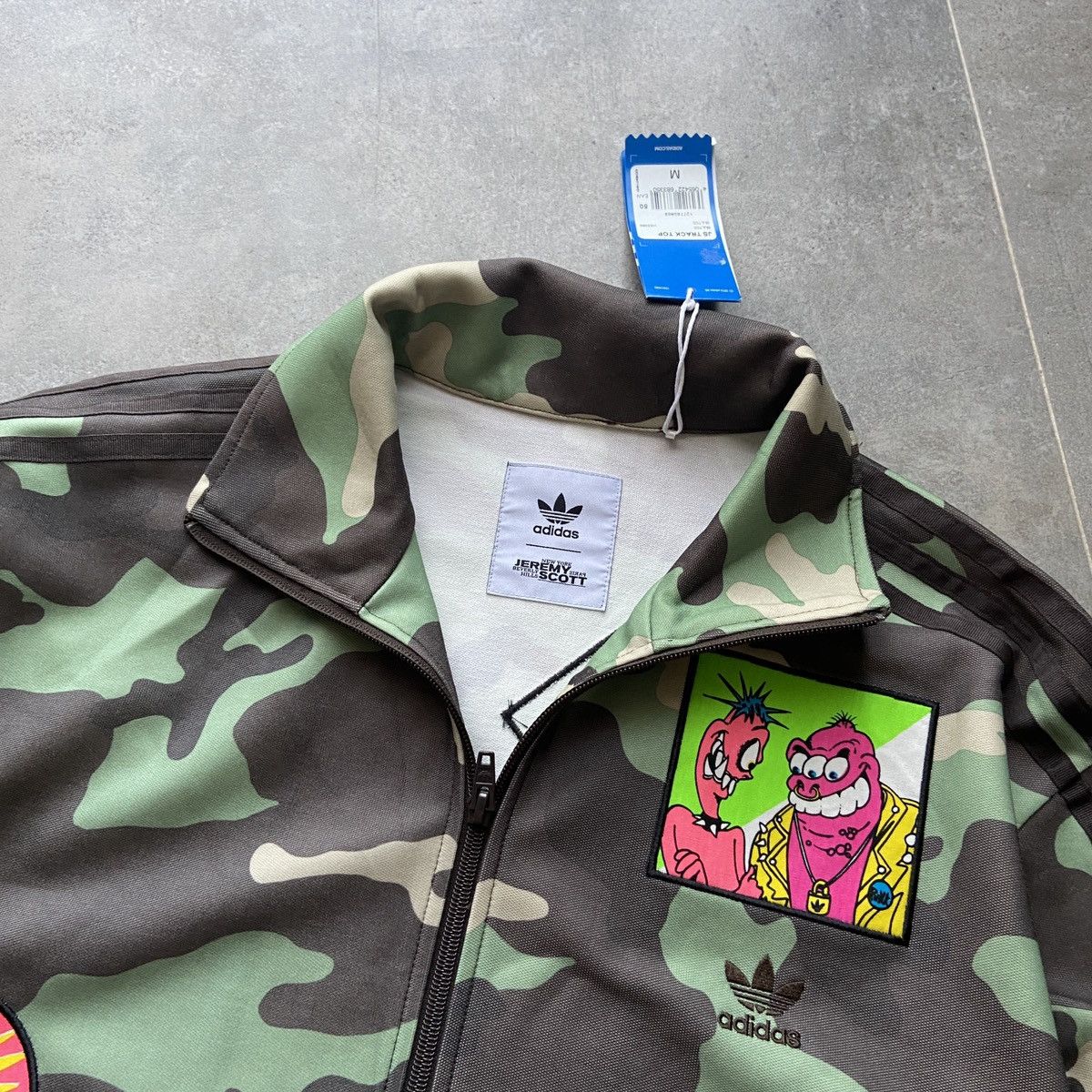 Adidas × Jeremy Scott Rare Adidas × Jeremy Scott track jacket H53369 Size US M / EU 48-50 / 2 - 2 Thumbnail